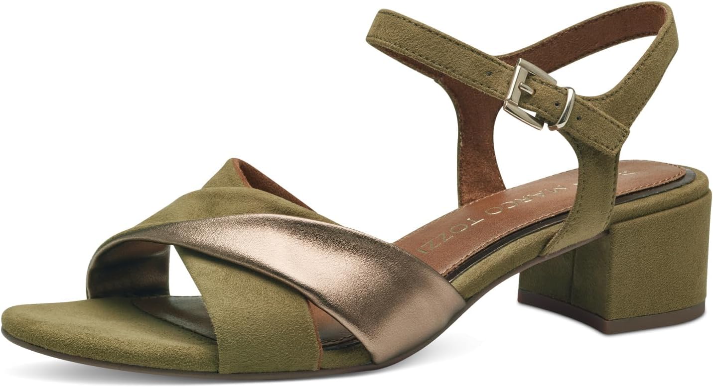 <strong>MARCO TOZZI</strong><br> Женские Sandals with Heel with Adjustable Strap Vegan