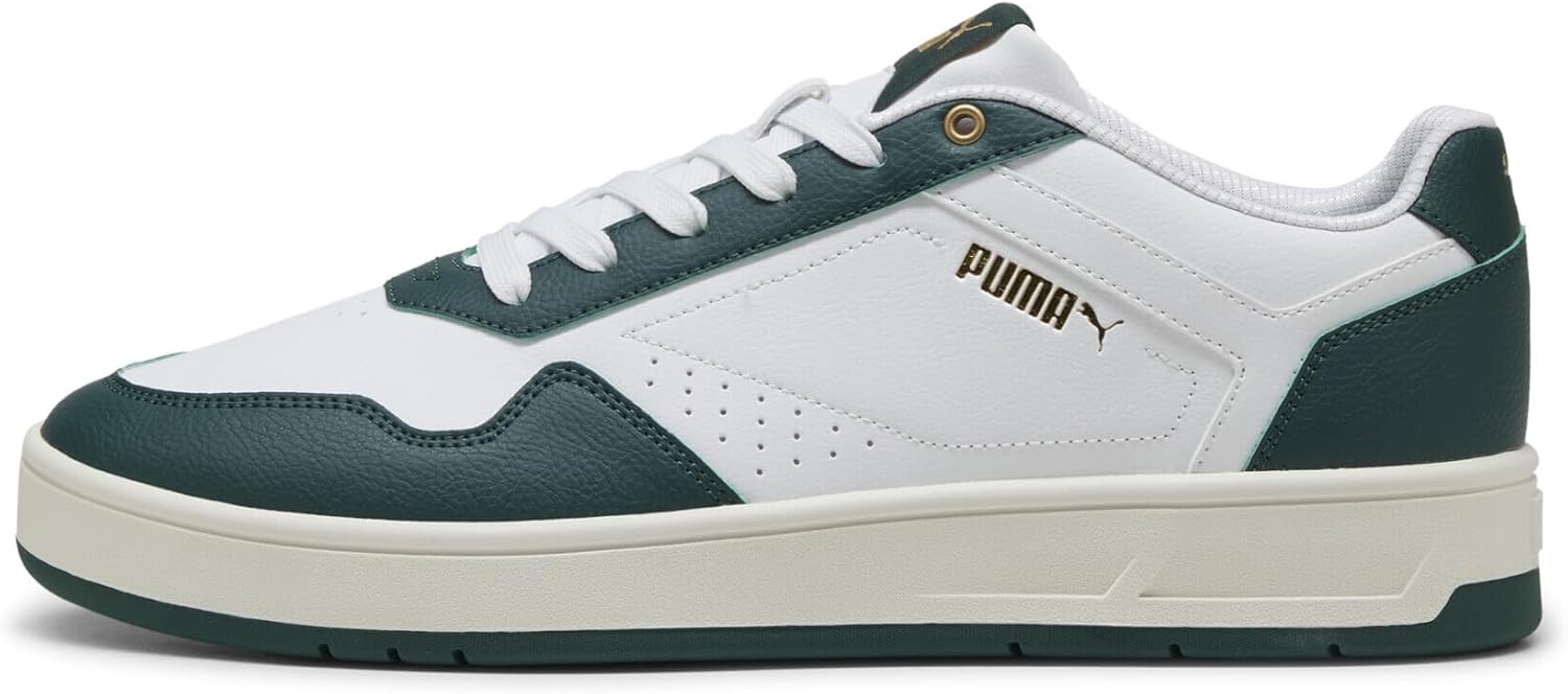 <strong>PUMA</strong><br> Court Classic 353780 Мужские Athletic Walking inLow Top Sizes 7 7 8 8 PumaDark Myrtle PUMA Gold — изображение 3