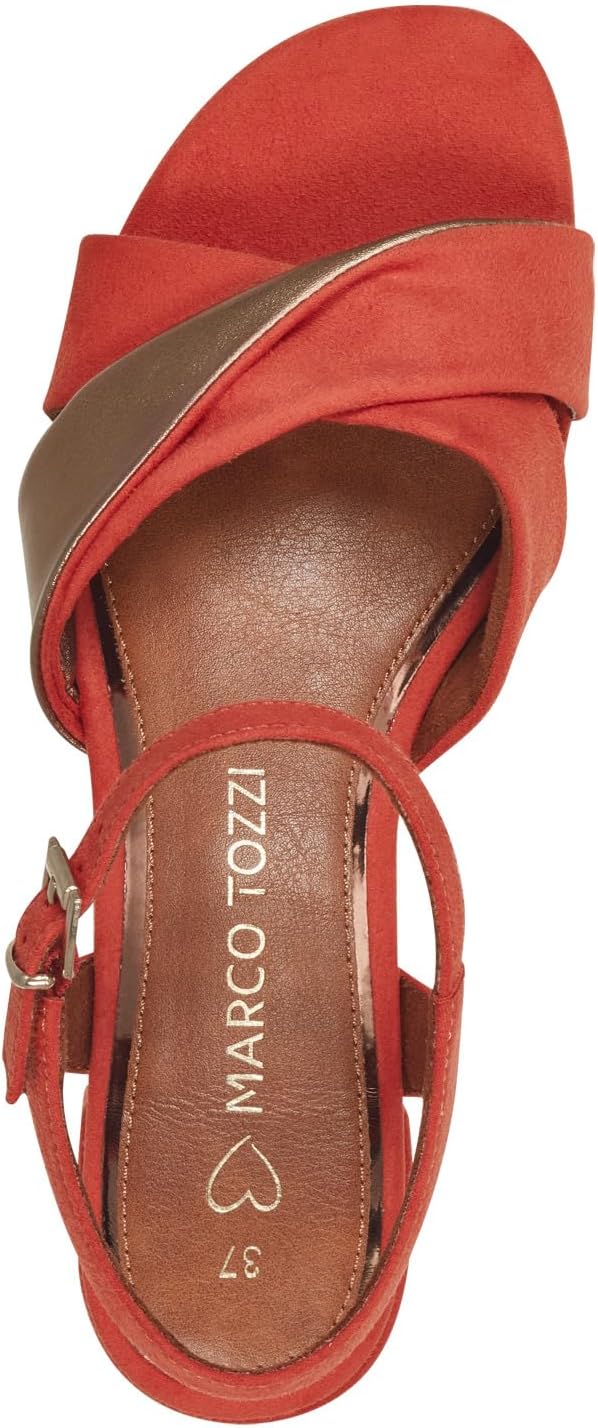 <strong>MARCO TOZZI</strong><br> Женские Sandals with Heel with Adjustable Strap Vegan — изображение 3