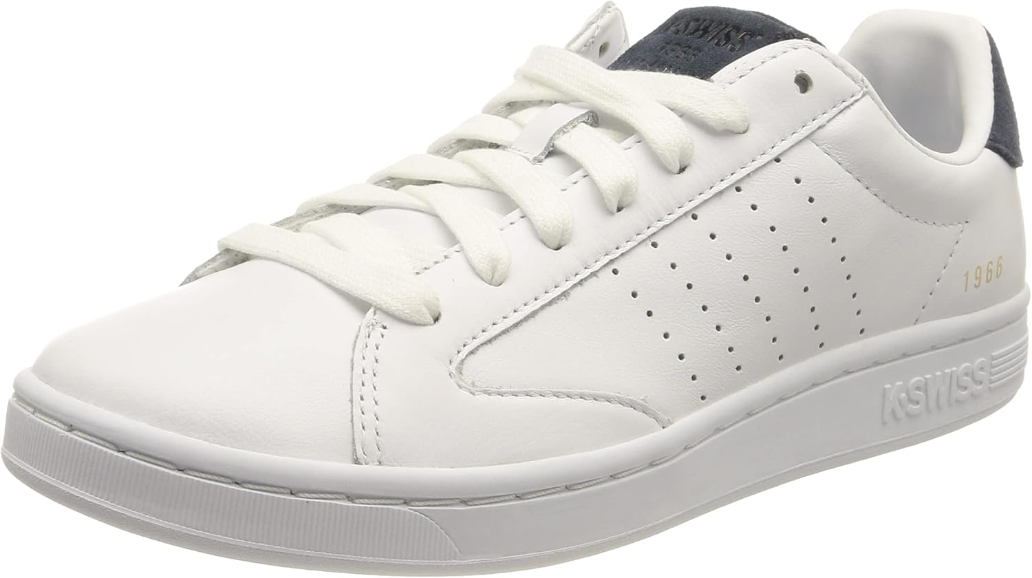 <strong>K-Swiss</strong><br> Мужские Lozan Klub LTH WHT/WHT/Peacoat SD 44 EU White
