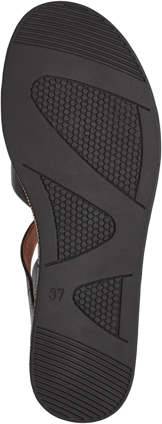 <strong>MARCO TOZZI</strong><br> Женские Leather Wedge Sandals with Adjustable Strap — изображение 2