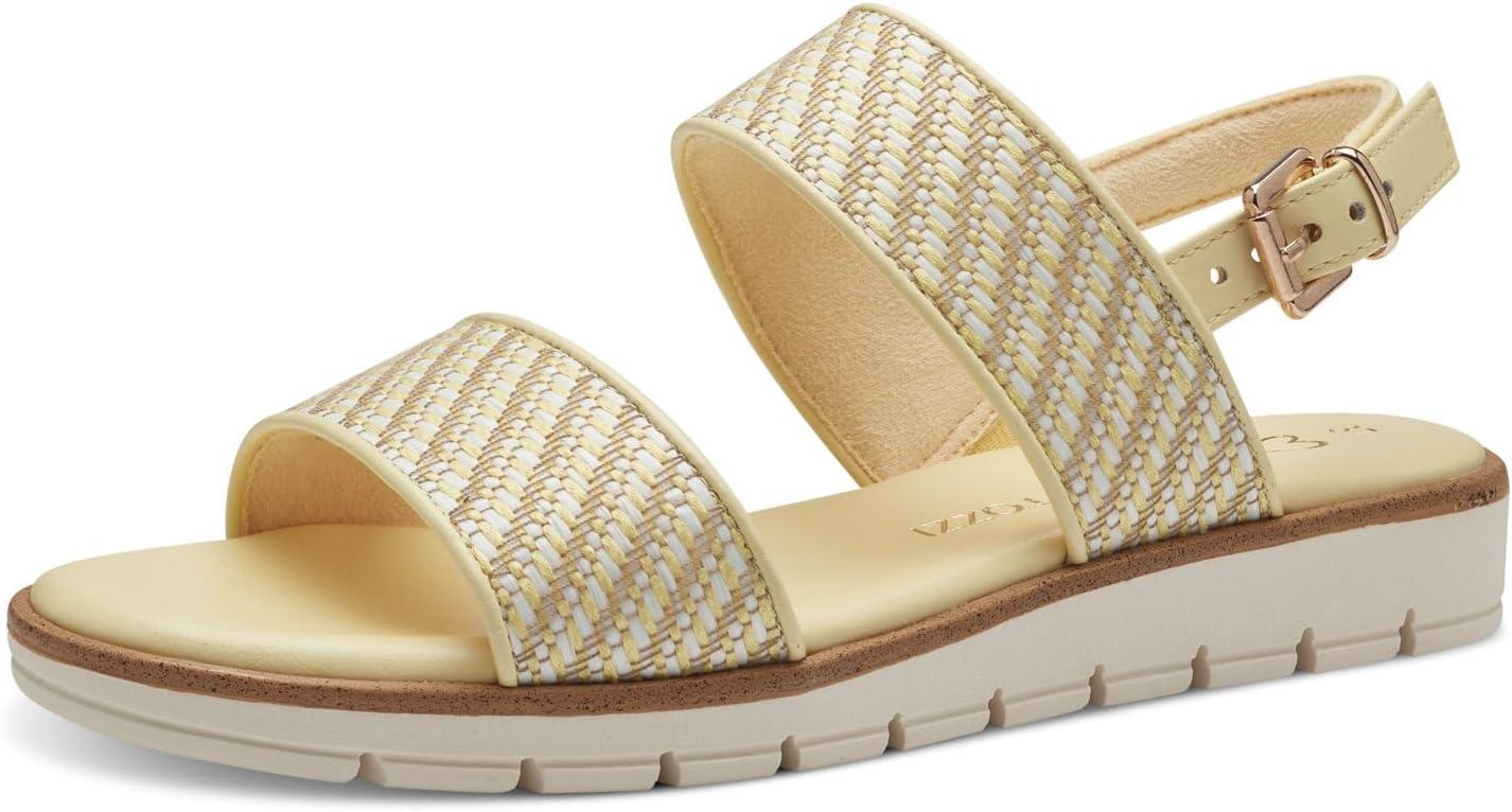 <strong>MARCO TOZZI</strong><br> Женские Vegan Wedge Heel Sandals with Adjustable Strap