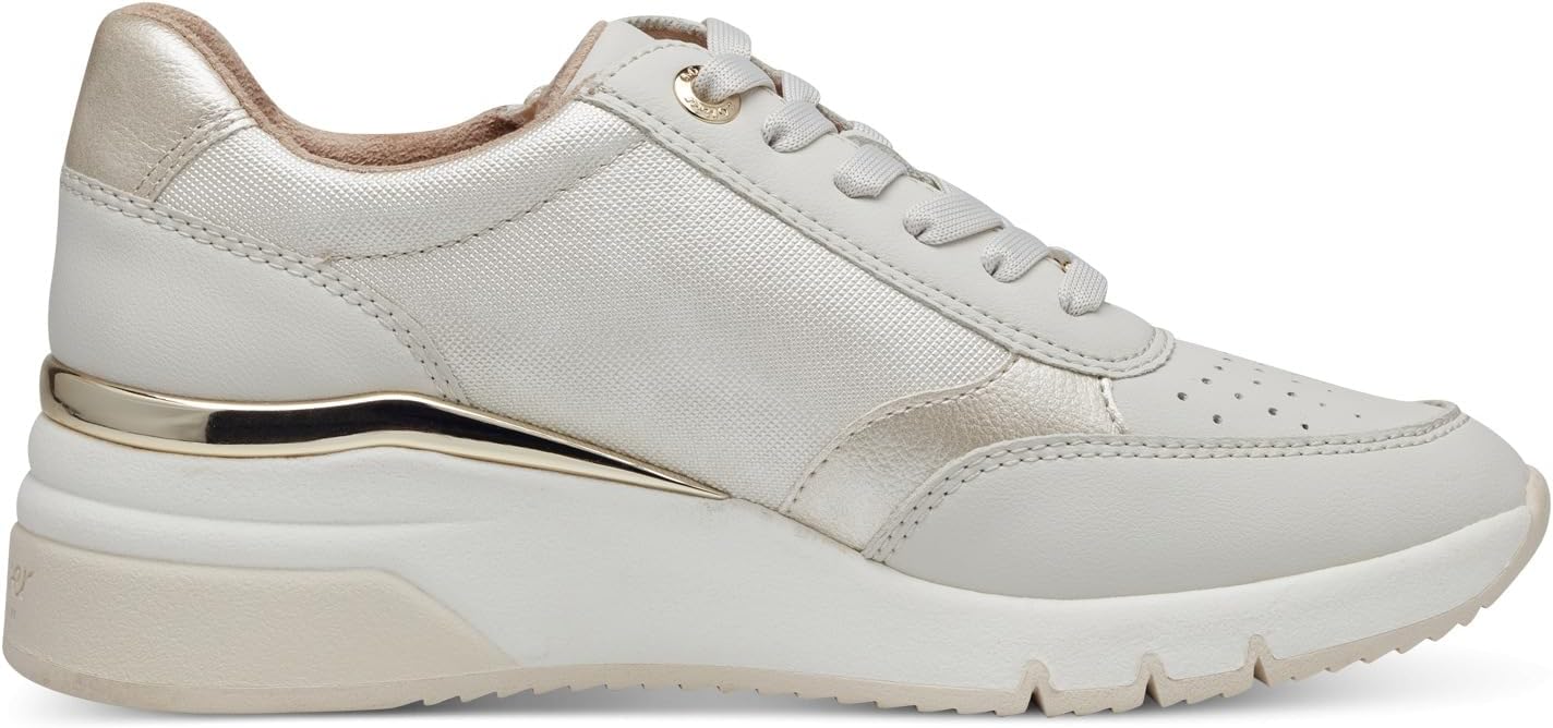 <strong>s.Oliver</strong><br> Женские Wedge with Zip Beige (Cream Comb) 38 EU — изображение 4