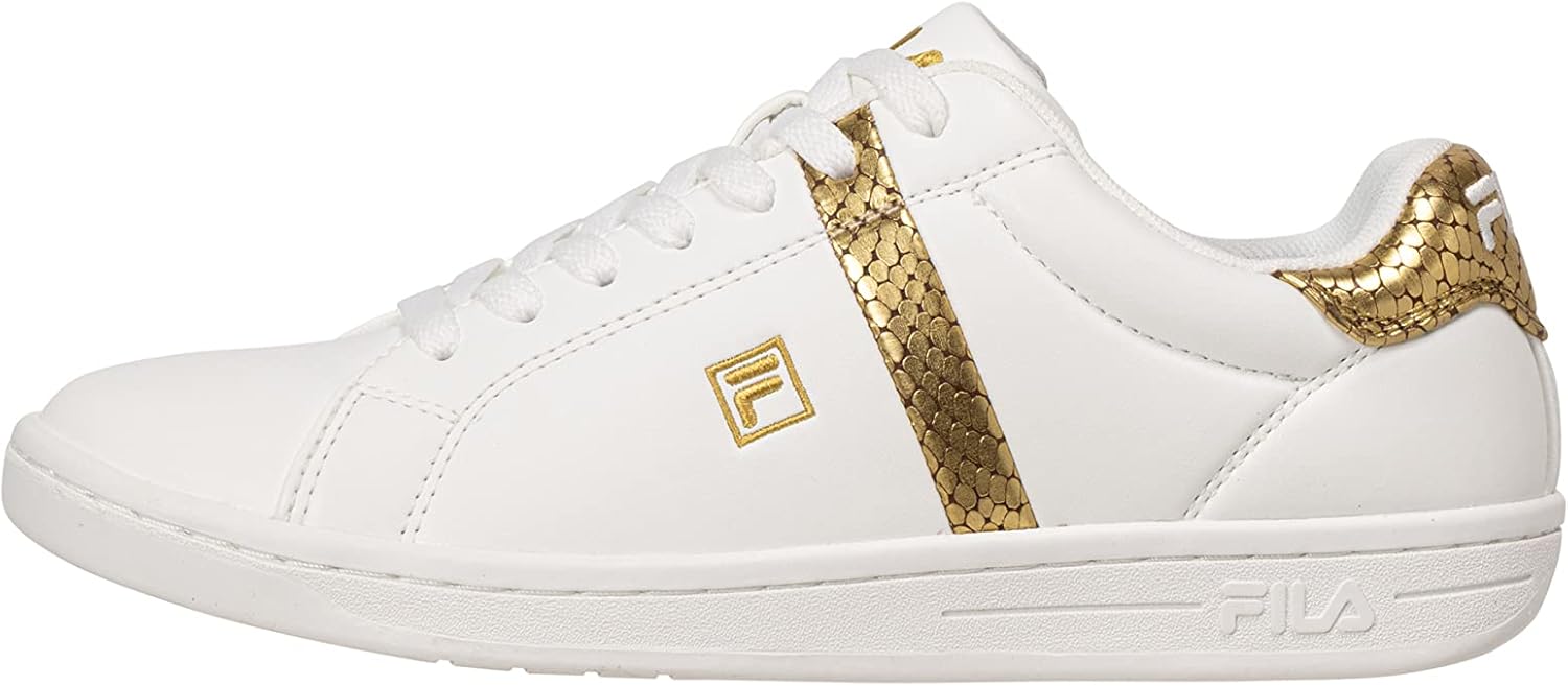 <strong>FILA</strong><br> Женские Crosscourt 2 F wmn White-Gold 39 EUgold