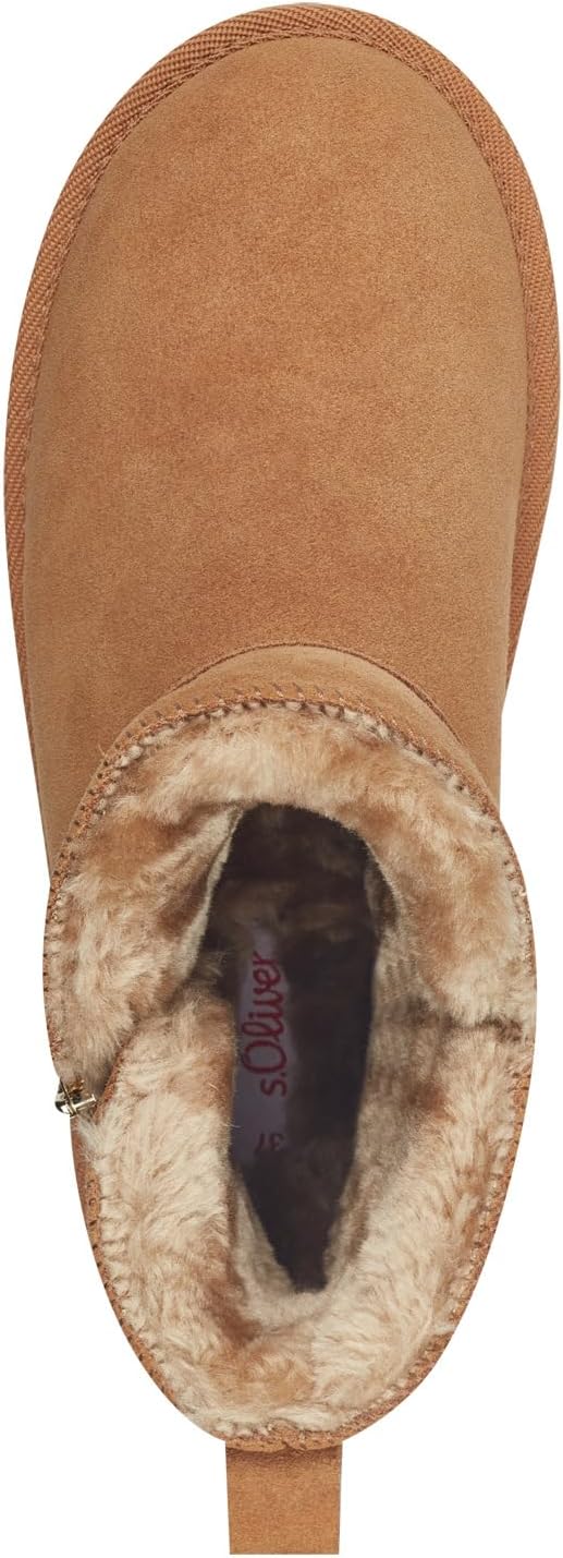 <strong>s.Oliver</strong><br> Женские Leather Lined Winter ботинки Without Heel — изображение 3