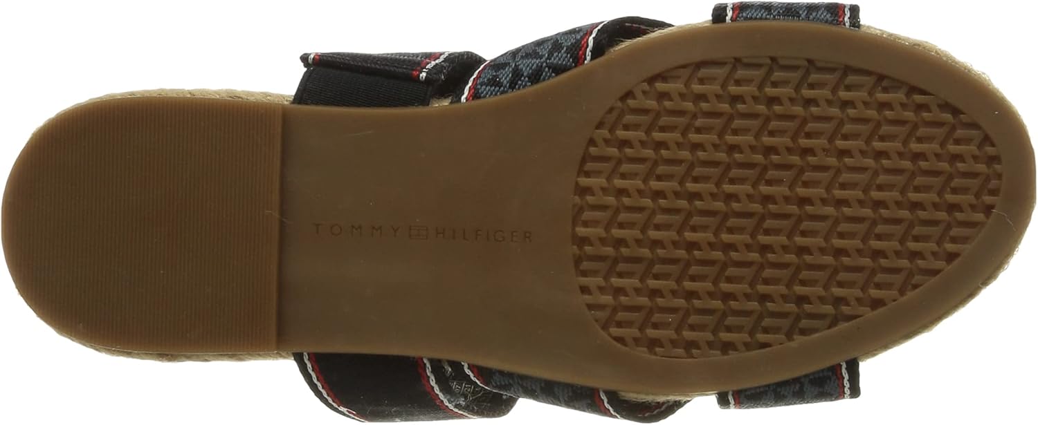 <strong>Tommy Hilfiger</strong><br> Женские Tommy Webbing Flat Espadrille Flat Sandals — изображение 4