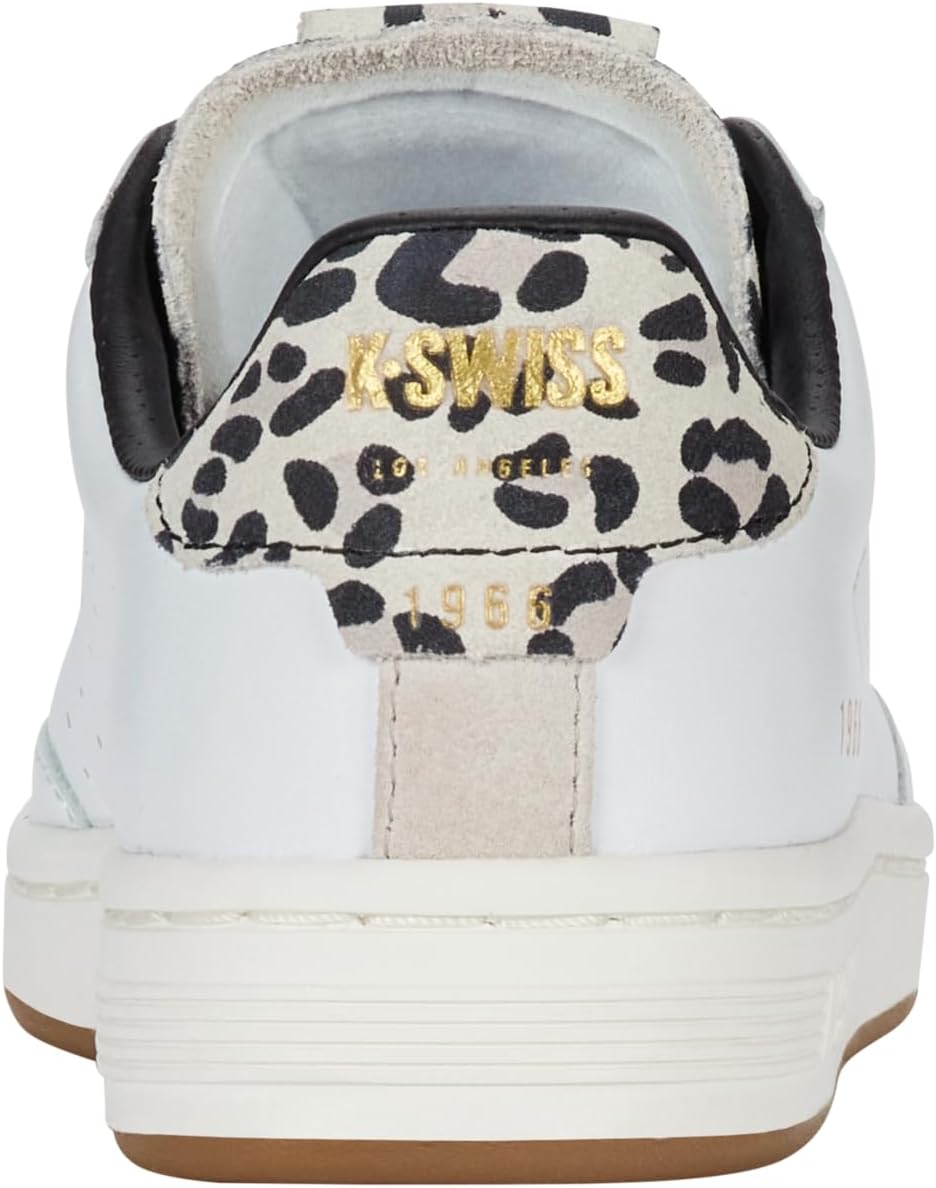 <strong>K-Swiss</strong><br> Женские Lozan Klub LTH WHT/Leopard/SNWWHT 37.5 EU wht leopard snwwht 37.5 EU — изображение 4