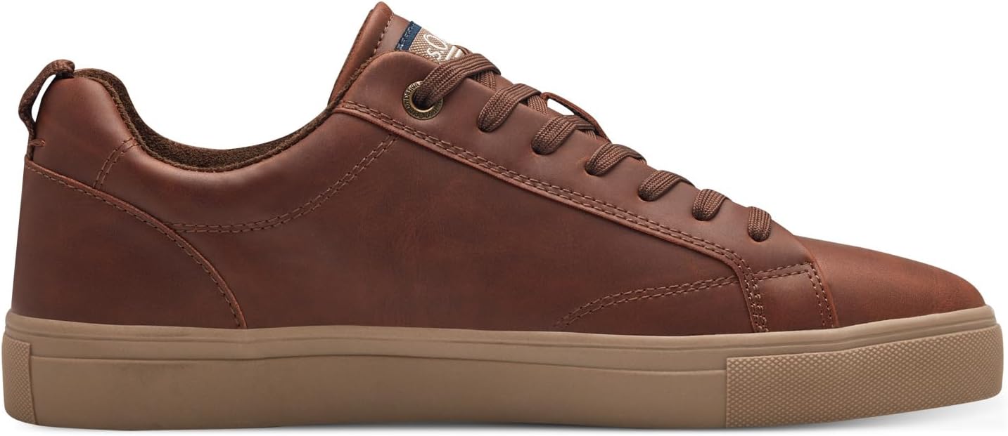 <strong>s.Oliver</strong><br> Мужские Flat Low Top Vegan (Cognac) 44 EU Cognac 44 EU — изображение 4