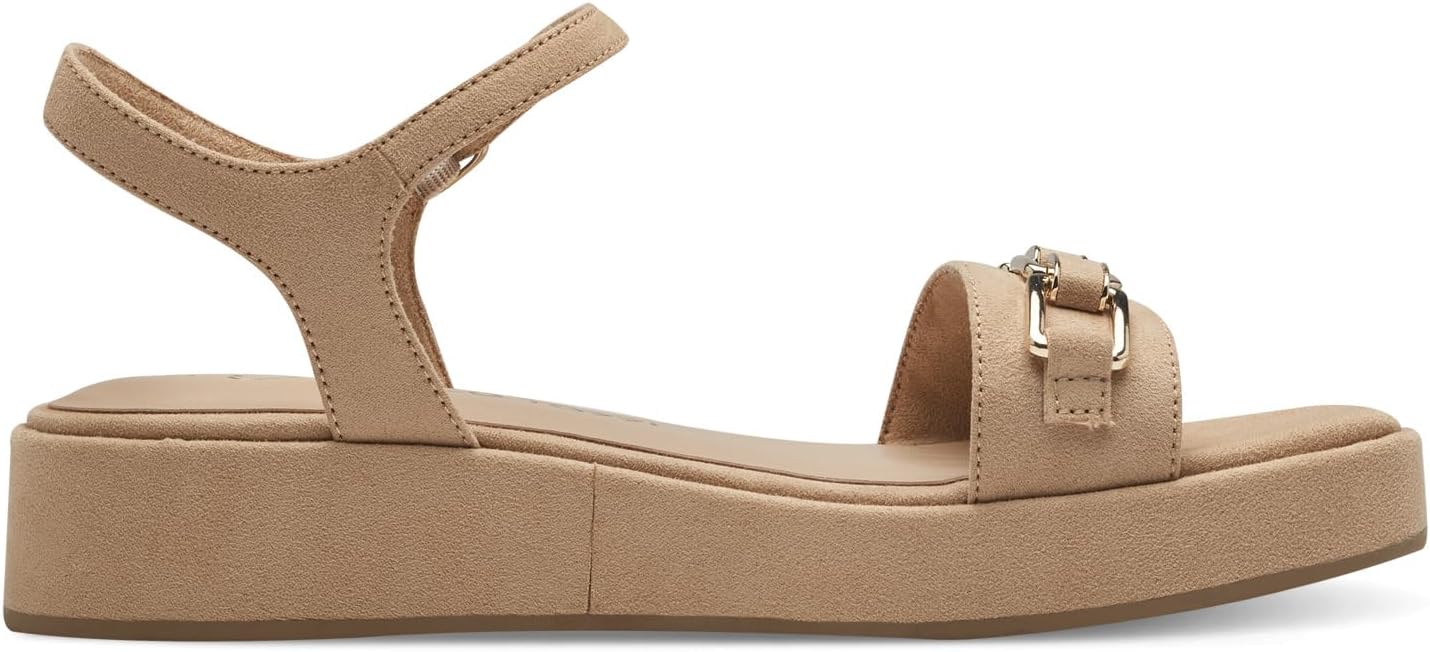 <strong>MARCO TOZZI</strong><br> Женские Elegant Wedge Heel Sandals with Adjustable Strap — изображение 4