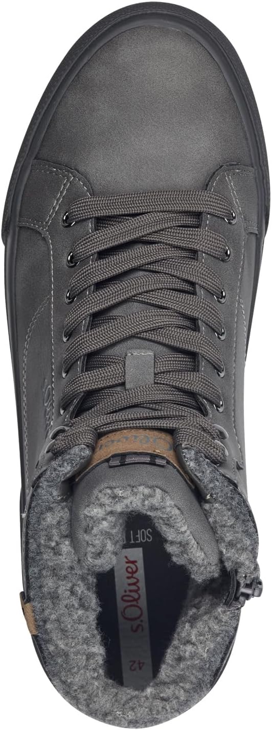 <strong>s.Oliver</strong><br> Men's High Trainers with Lining Winter Leisure — изображение 3
