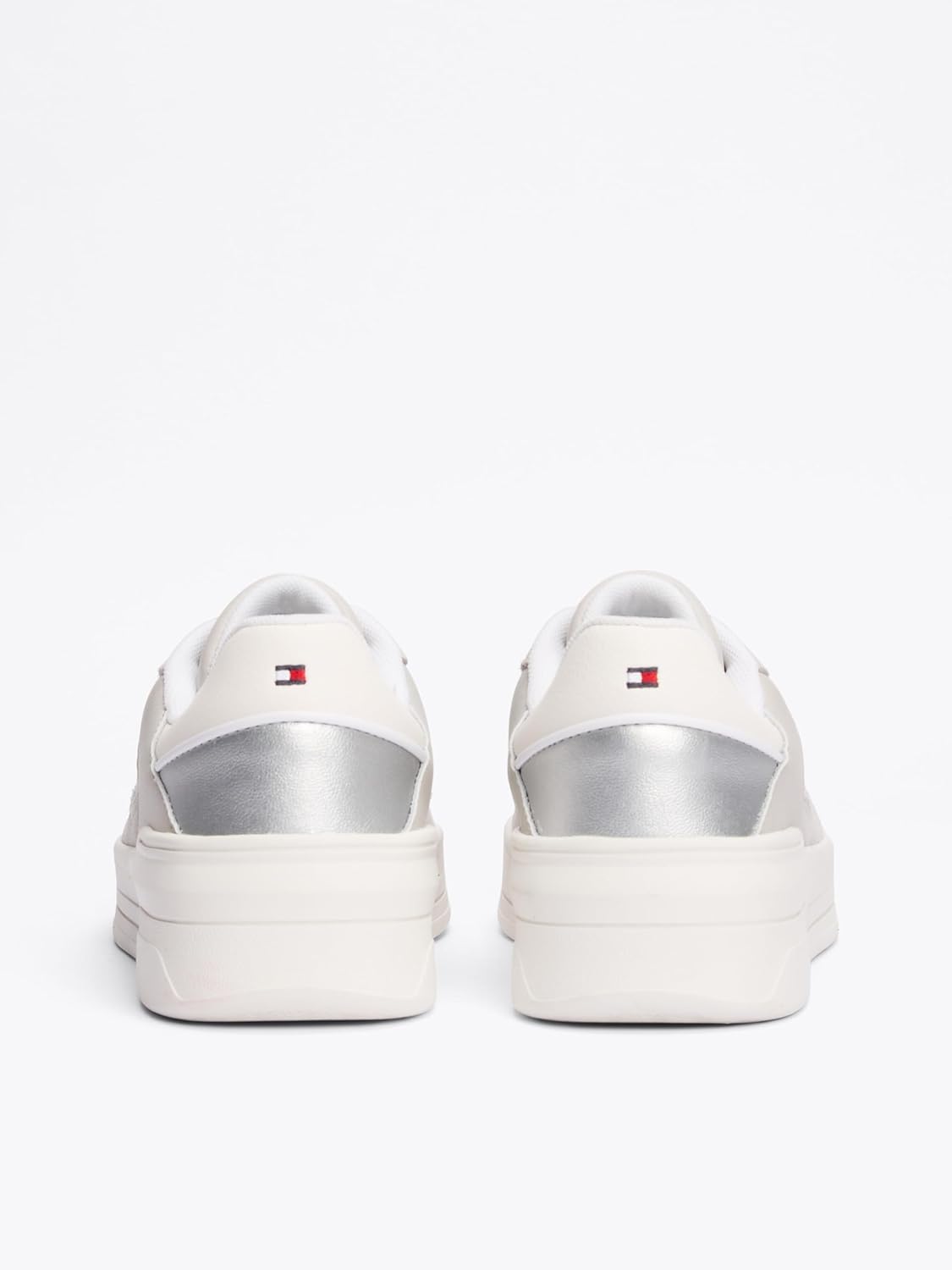 <strong>Tommy Hilfiger</strong><br> Женские Essent Basket Metallic Fw0fw08615 Low Cut (Shoes) Grey Whisper 40 EU — изображение 4