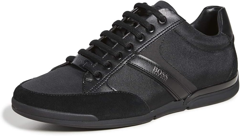 <strong>BOSS</strong><br> Men's Saturn Profile Low Top Trainers