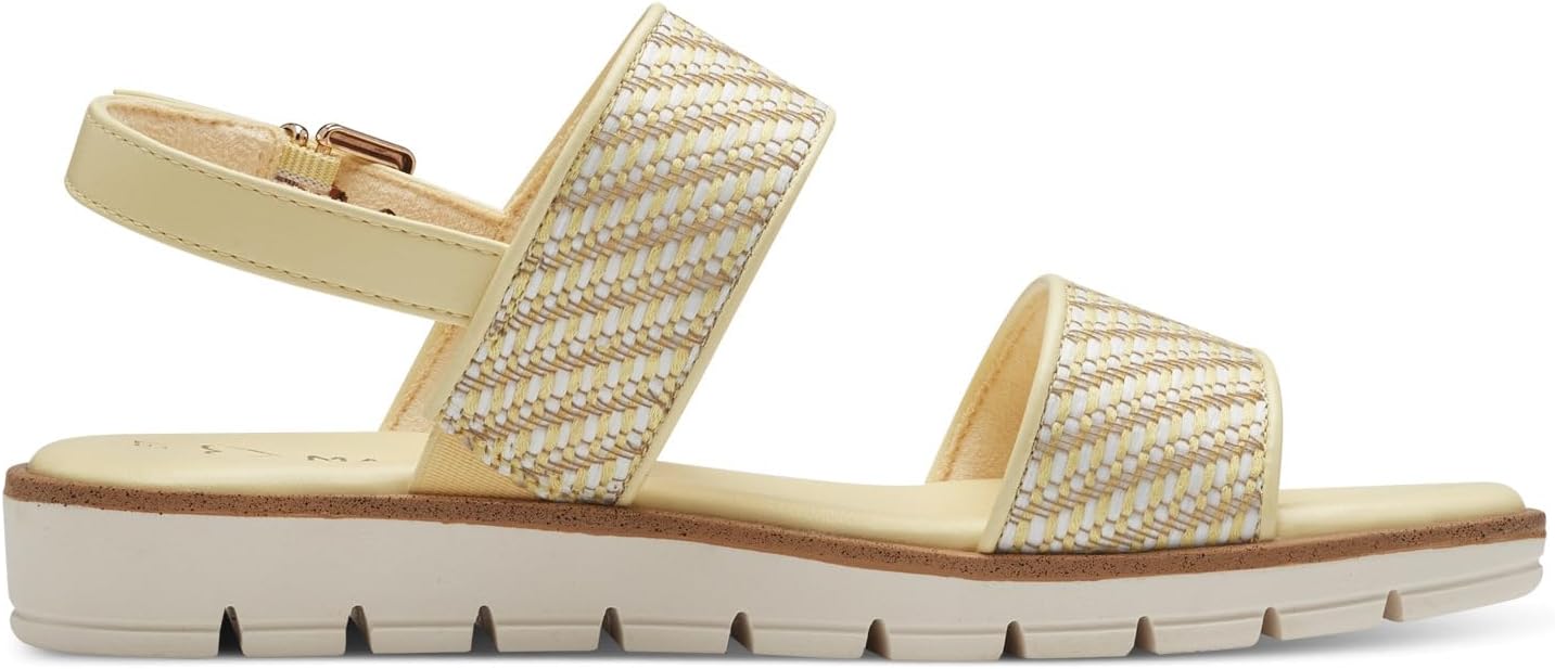 <strong>MARCO TOZZI</strong><br> Женские Vegan Wedge Heel Sandals with Adjustable Strap — изображение 4