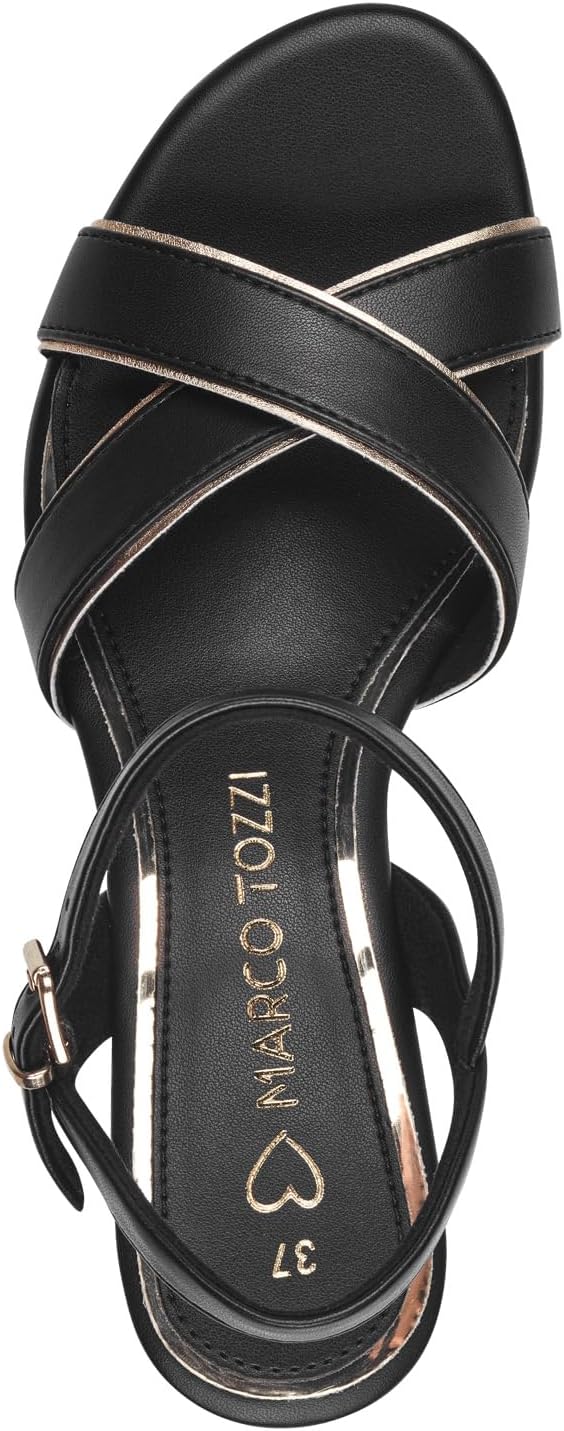 <strong>MARCO TOZZI</strong><br> Женские Sandals with Heel with Adjustable Strap Vegan — изображение 3