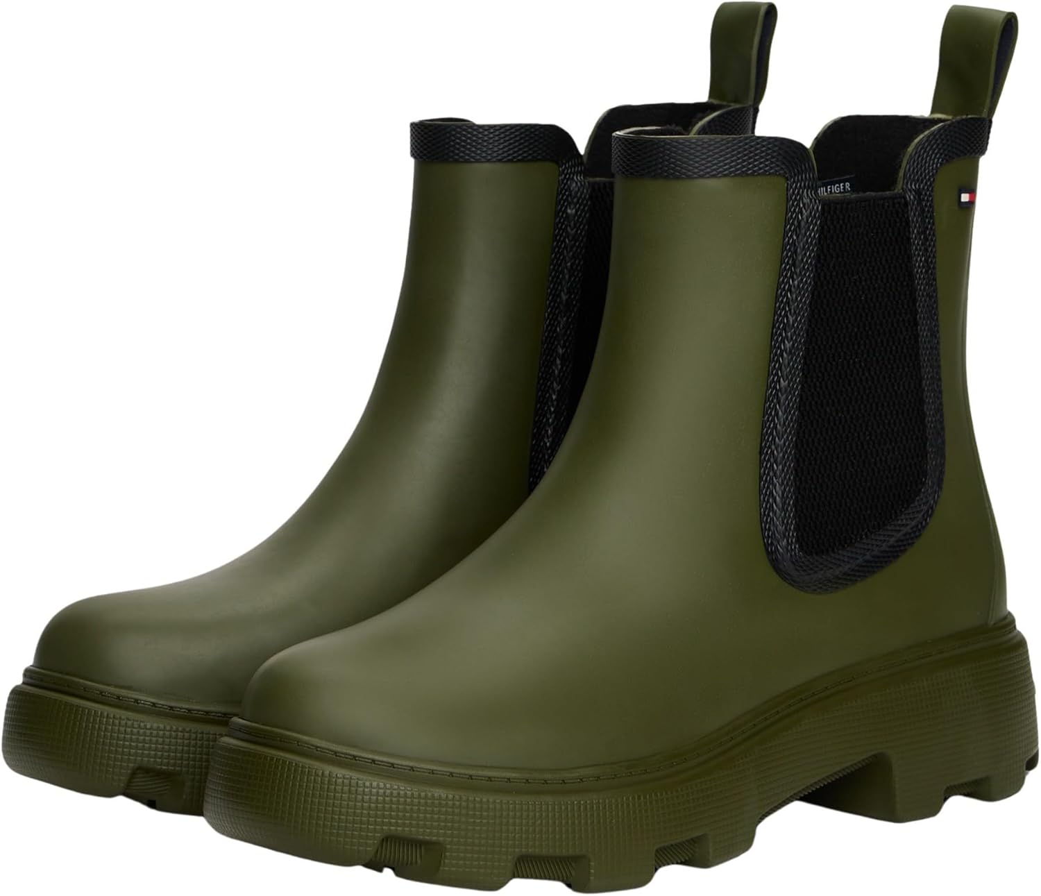 <strong>Tommy Hilfiger</strong><br> Женские Flag Rainboot Warm Lining Fw0fw08974 Rain ботинки — изображение 3