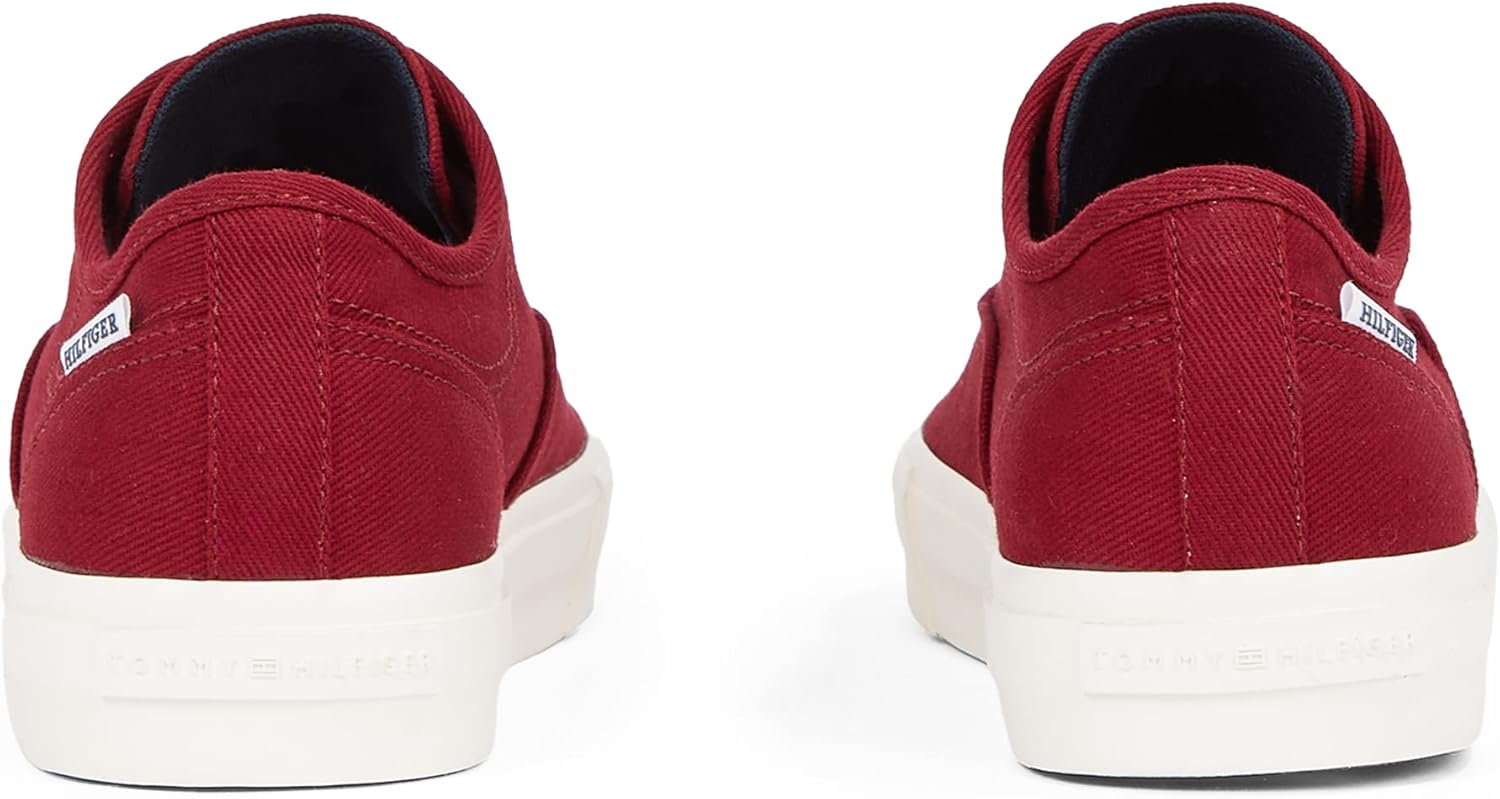 <strong>Tommy Hilfiger</strong><br> Мужские Th Hi Vulc Oxford Twill Fm0fm05400 Low Top — изображение 2