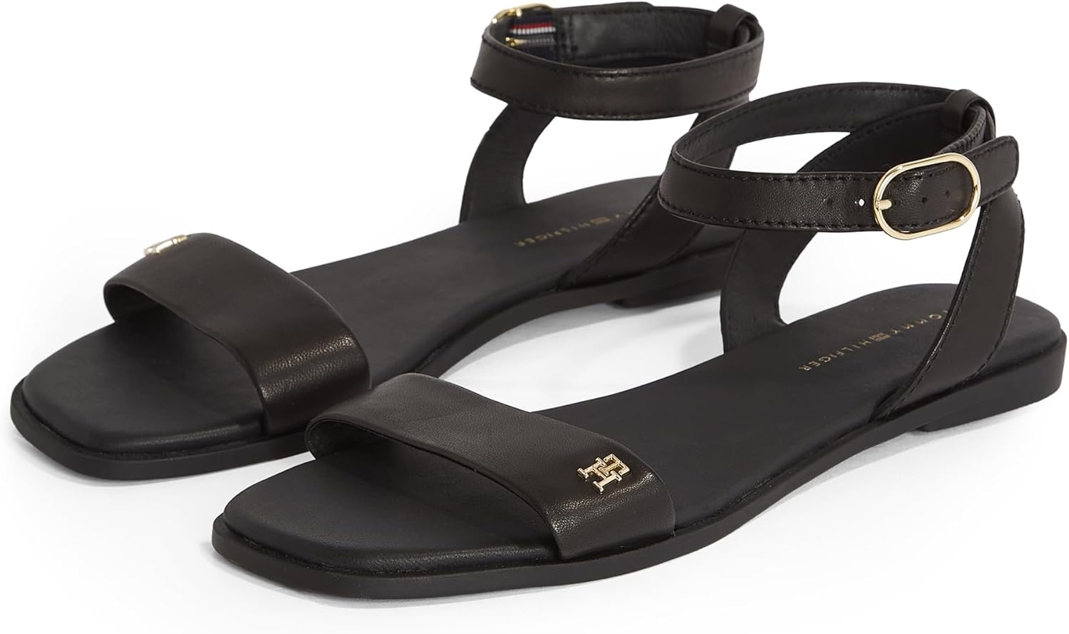 <strong>Tommy Hilfiger</strong><br> Женские Strap Leather Fw0fw08422 Flache Sandalen — изображение 3