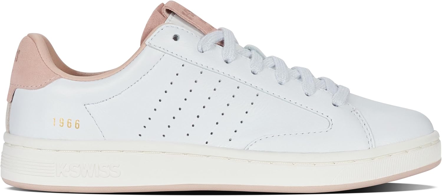 <strong>K-Swiss</strong><br> Женские Lozan Klub LTH WHT/Cameo ROS/SNWWHT 43 EU Wht Cameo Ros Snwwht 43 EU