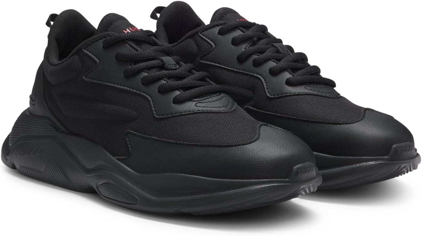 <strong>HUGO</strong><br> Мужские Leon Runn in Various Materials with Tonal Contrast Size — изображение 2