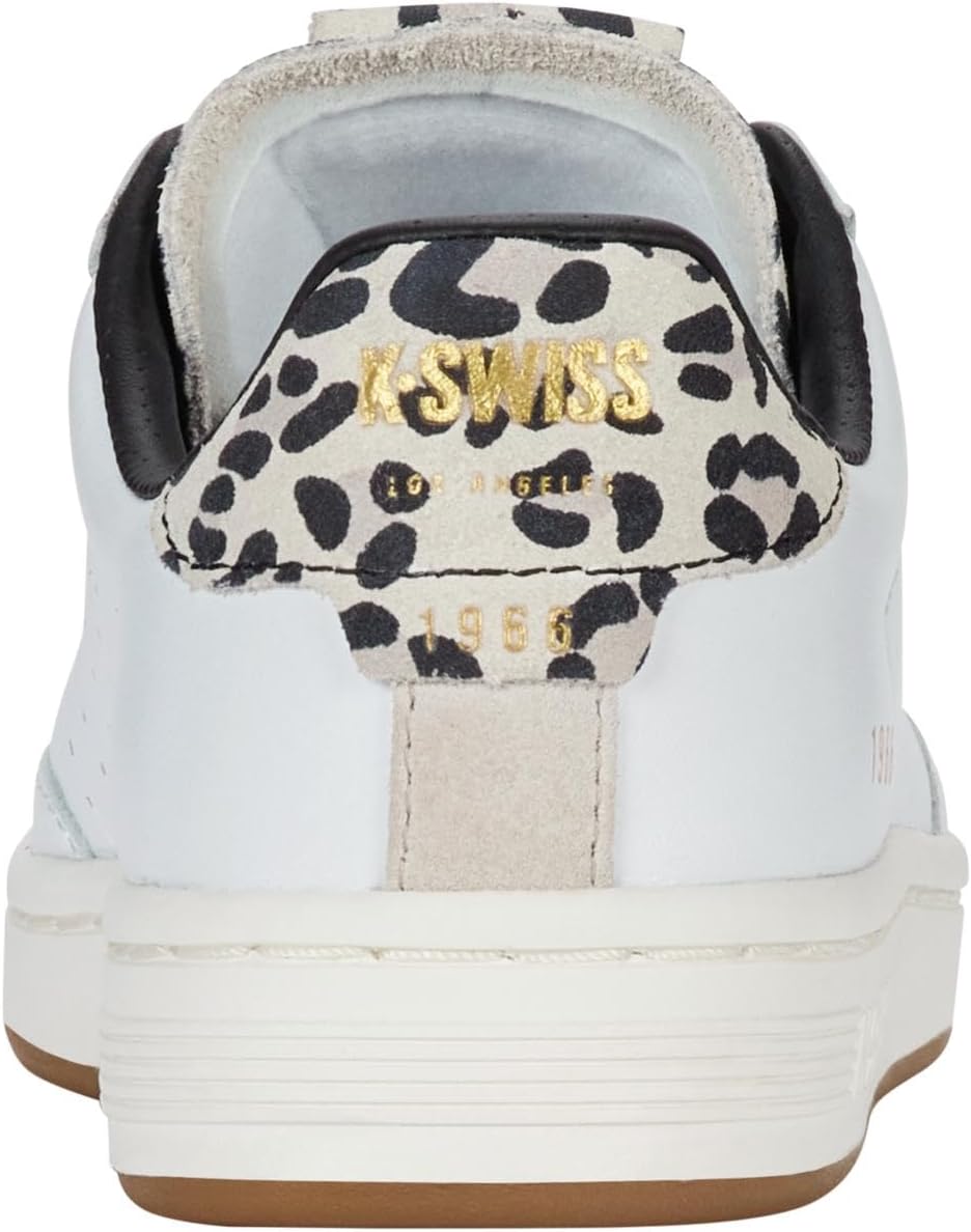 <strong>K-Swiss</strong><br> Женские Lozan Klub LTH WHT/Leopard/SNWWHT 39.5 EU wht leopard snwwht 39.5 UK — изображение 3