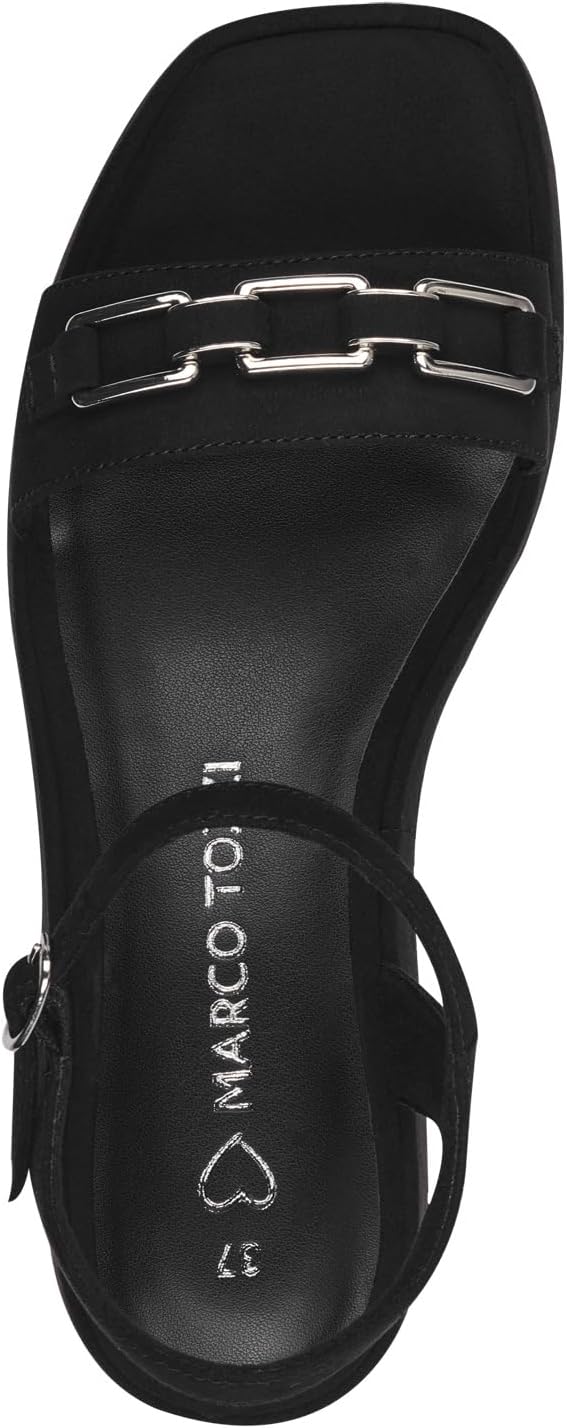 <strong>MARCO TOZZI</strong><br> Женские Elegant Wedge Heel Sandals with Adjustable Strap — изображение 3