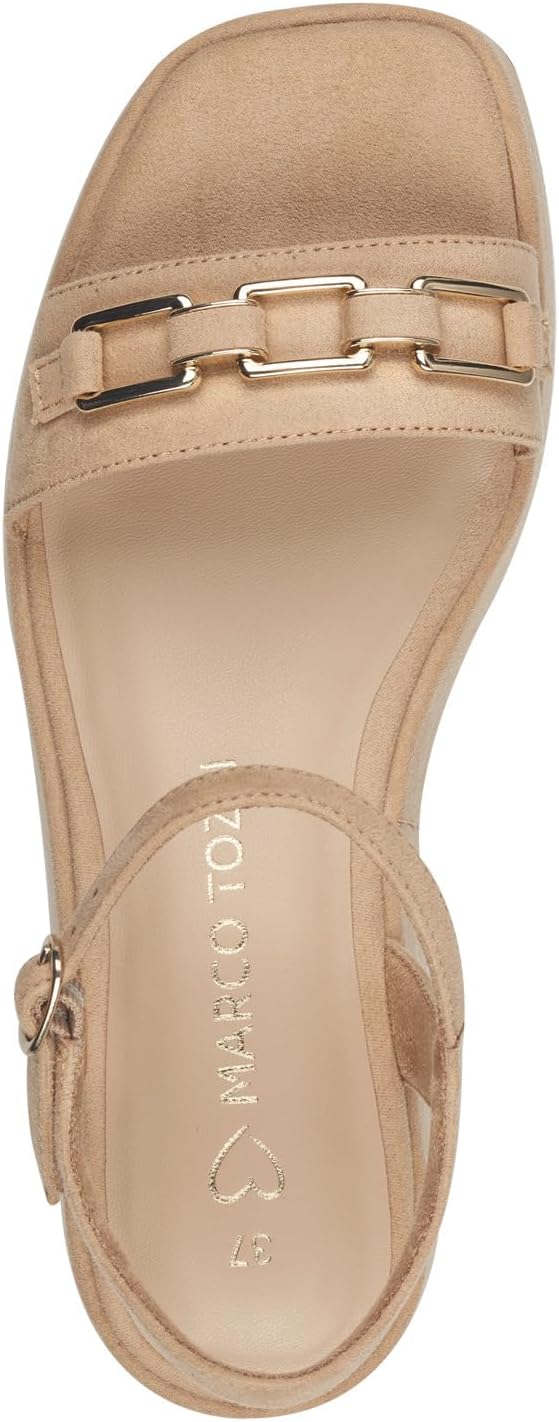 <strong>MARCO TOZZI</strong><br> Женские Elegant Wedge Heel Sandals with Adjustable Strap — изображение 3