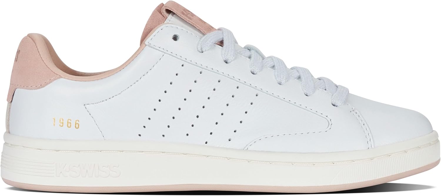 <strong>K-Swiss</strong><br> Женские Lozan Klub LTH WHT/Cameo ROS/SNWWHT 40 EU Wht Cameo Ros Snwwht 40 EU