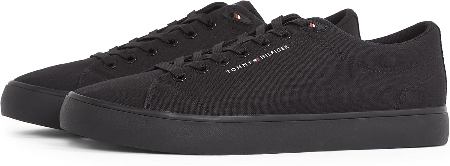 <strong>Tommy Hilfiger</strong><br> Мужские Vulcanized Core Canvas Low Top Grau (Overcast Grey) 44 — изображение 4