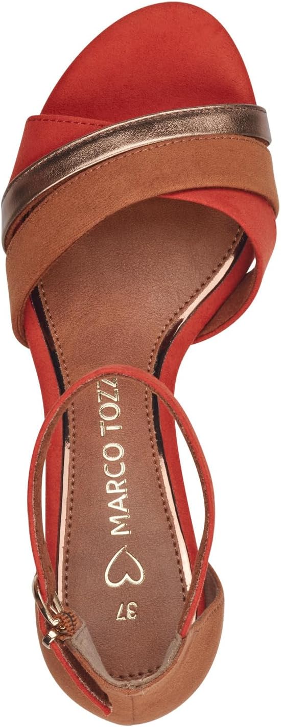 <strong>MARCO TOZZI</strong><br> Женские Sandals with Heel with Adjustable Strap Summer — изображение 3