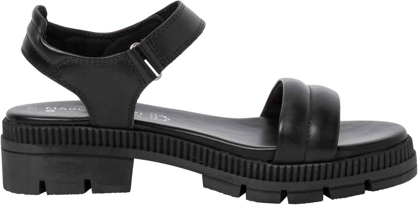 <strong>MARCO TOZZI</strong><br> Женские Sandal Block Heel Interchangeable Footbed Soft Feel Me Footbed Made of High-Quality Leather Ideal for Business Leisure — изображение 3