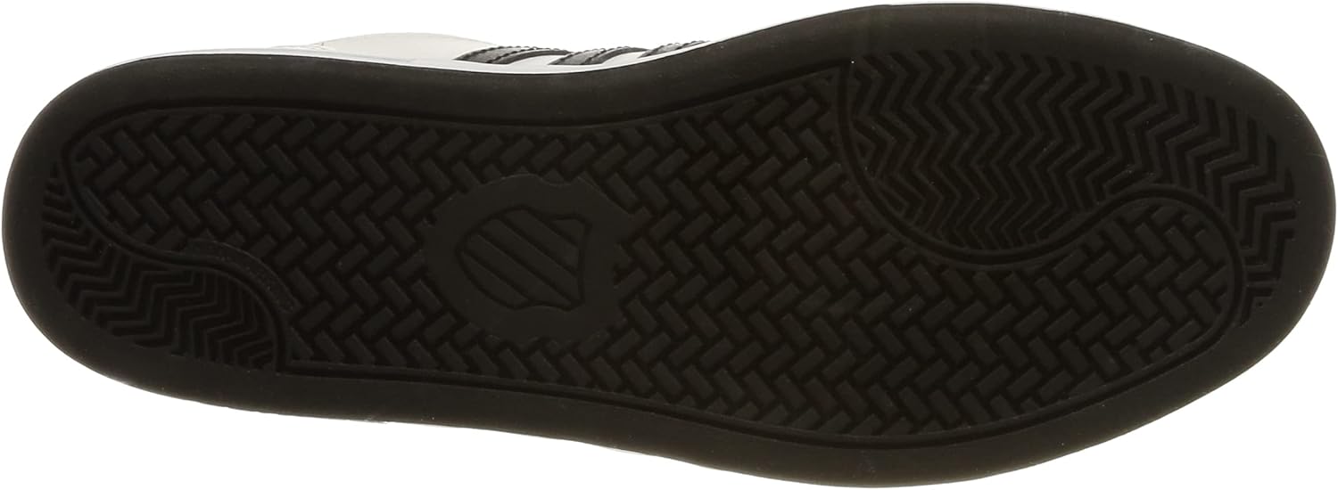 <strong>K-Swiss</strong><br> Женские Court Winston White/Black Panther 37.5 EU White — изображение 4