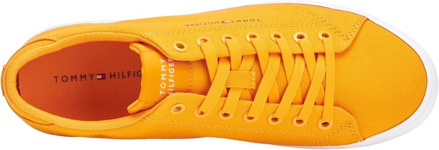 <strong>Tommy Hilfiger</strong><br> Мужские Vulcanized Th Hi Vulc Low Canvas Orange Rich Ochre 41 EU — изображение 3
