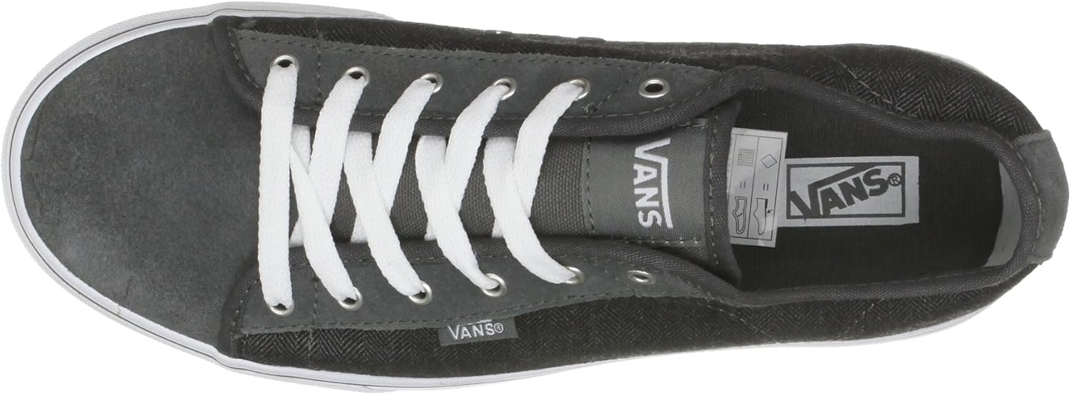 <strong>Vans</strong><br> Herren Ferris 4 Sportschuhe mit Schnürung, Grau (Herringbone Charcoal/Black) — изображение 3