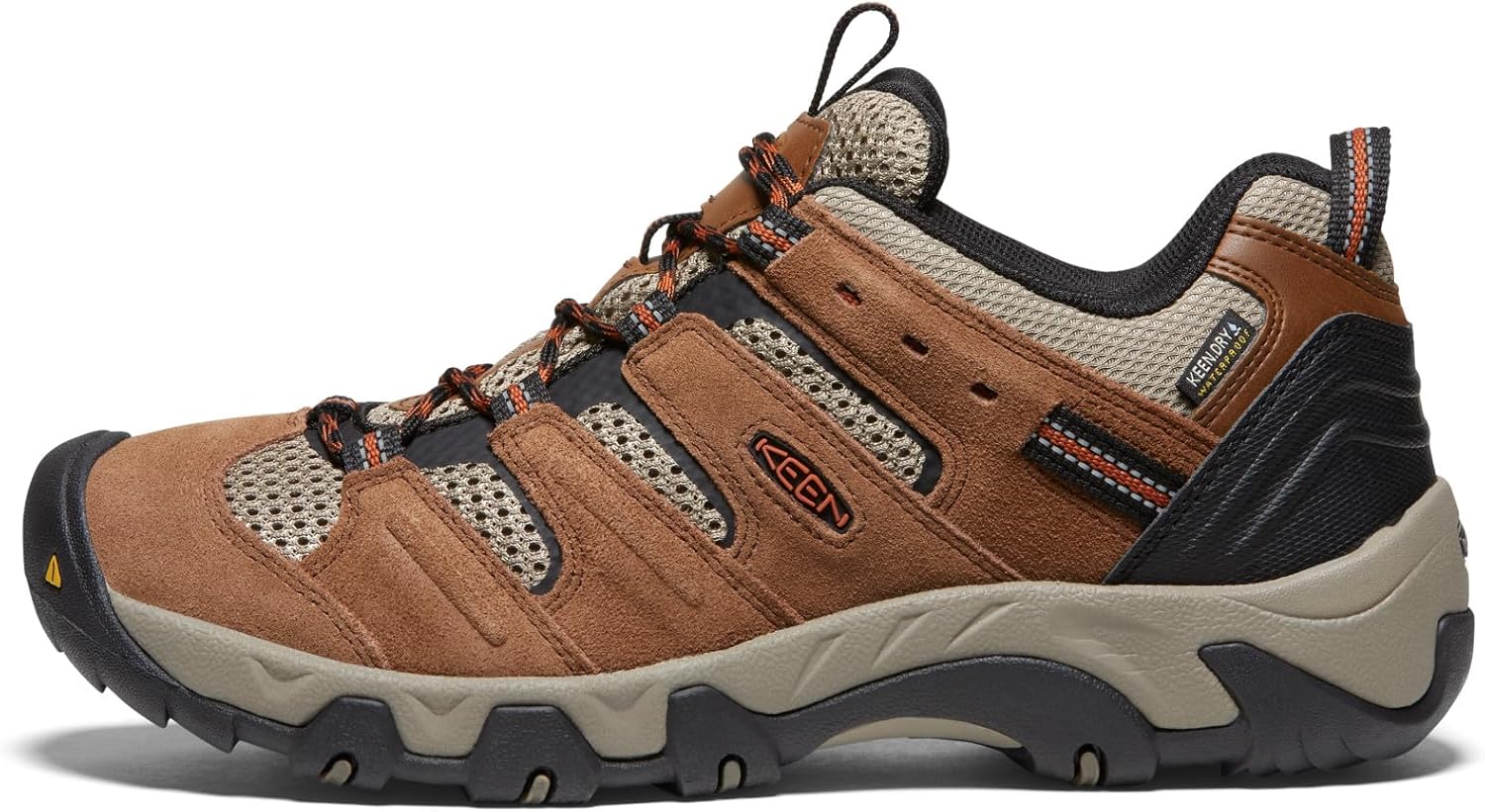 <strong>KEEN</strong><br> Мужские Headout Waterproof Hiking Bison Fossil Orange 41 EU — изображение 3