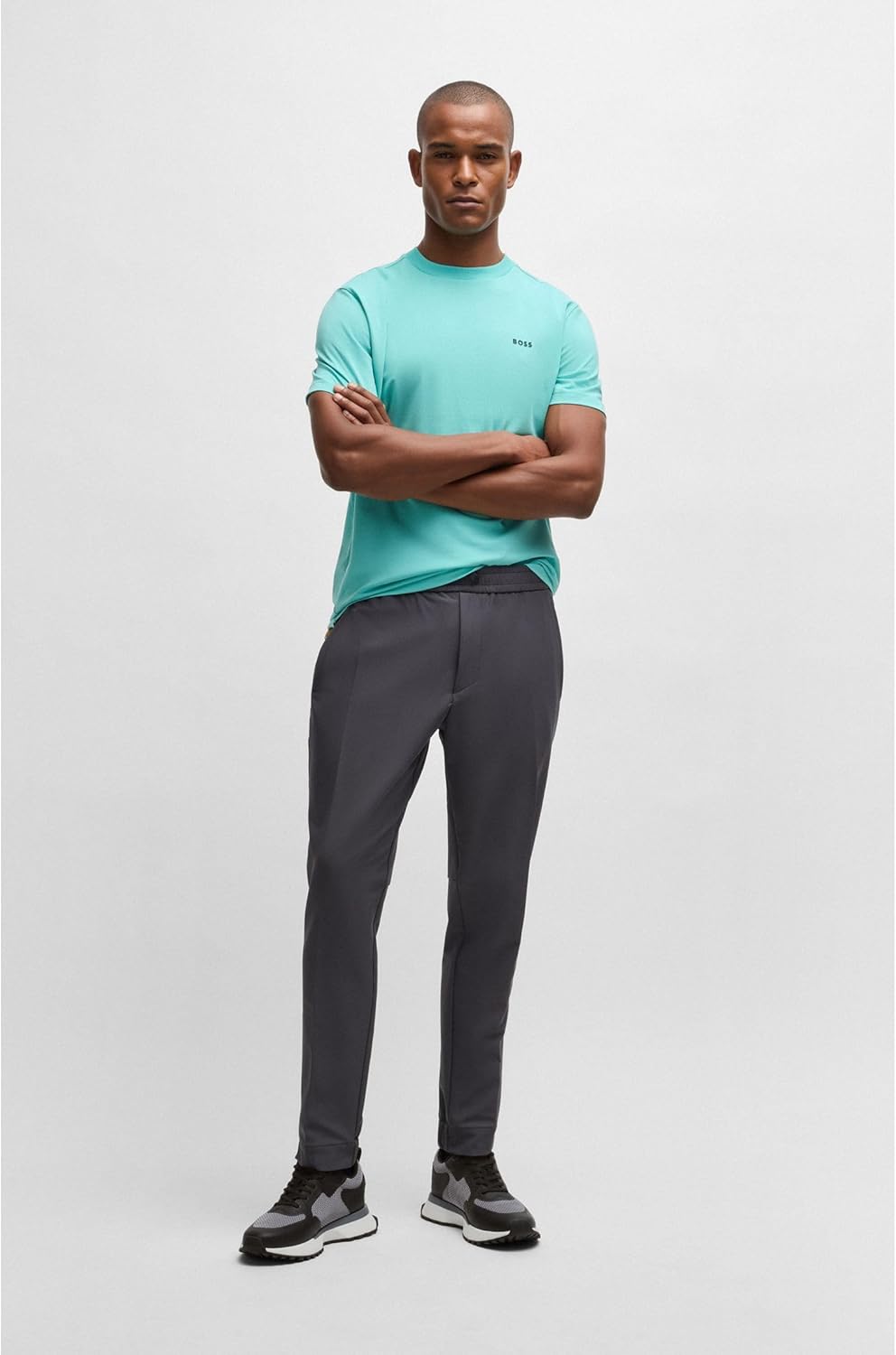 <strong>BOSS</strong><br> Jonah Runn Мужские Made of Various Materials with Mesh Size — изображение 3