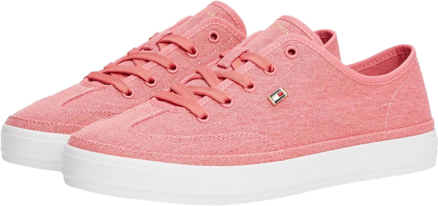 <strong>Tommy Hilfiger</strong><br> Женские Vulcanized Washed Canvas Low Top — изображение 3