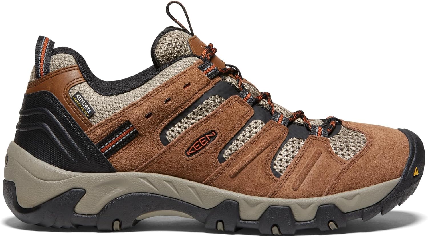 <strong>KEEN</strong><br> Мужские Headout Waterproof Hiking Bison Fossil Orange 41 EU — изображение 2