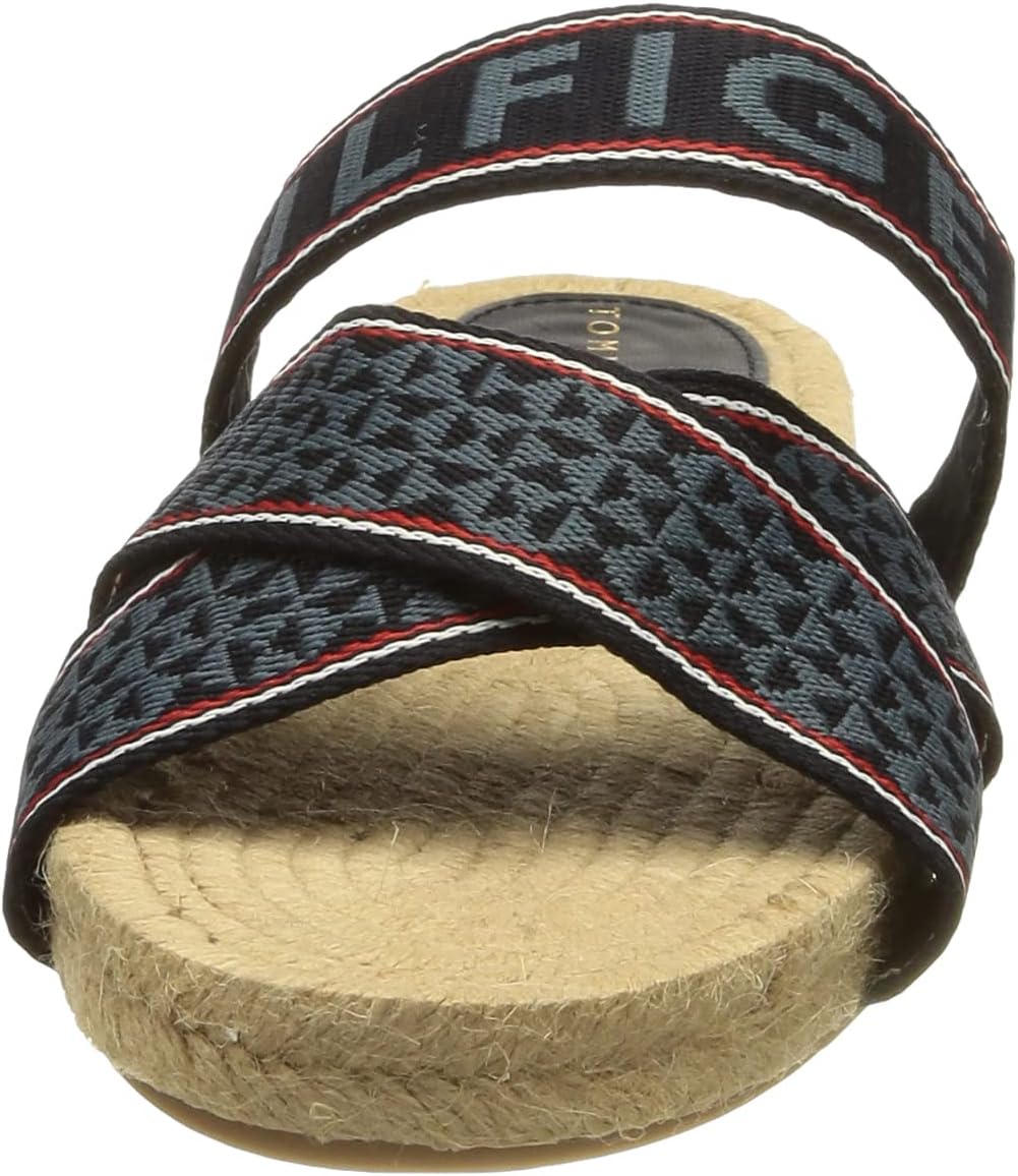 <strong>Tommy Hilfiger</strong><br> Женские Tommy Webbing Flat Espadrille Flat Sandals — изображение 2