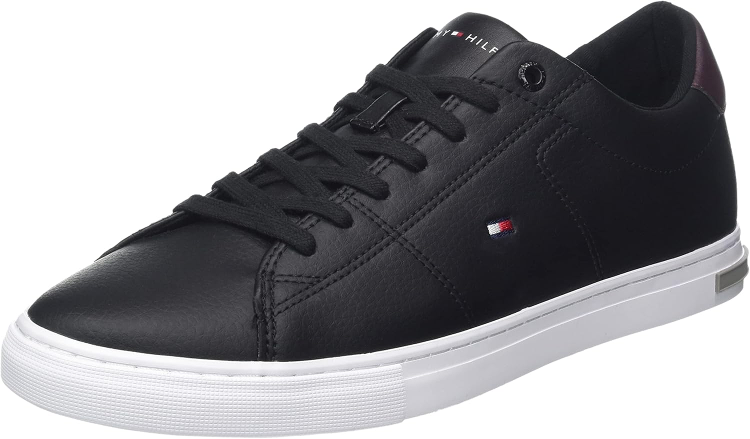 <strong>Tommy Hilfiger</strong><br> Essential Leather Detail Vulc Vulcanised Мужские black