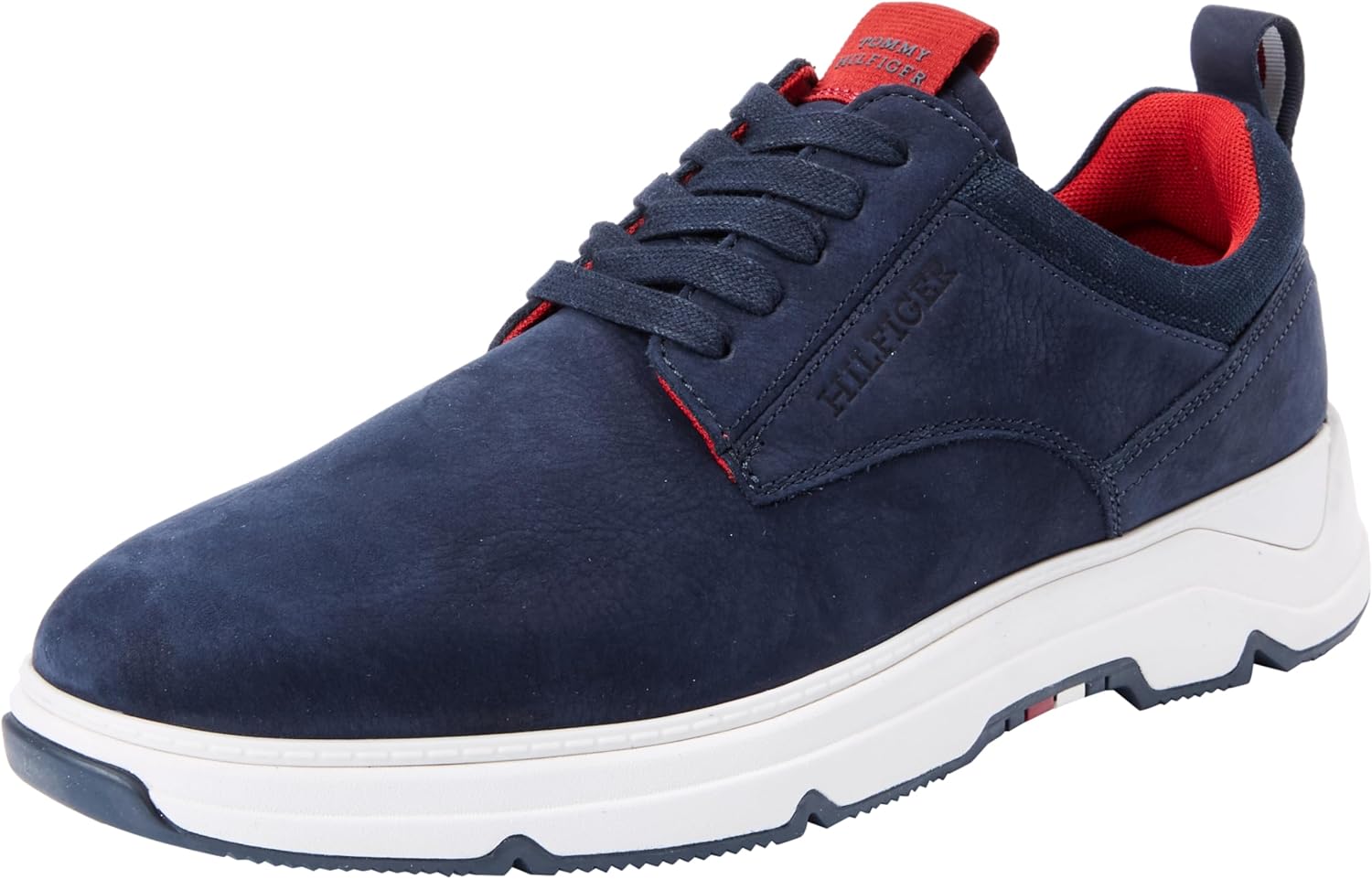 <strong>Tommy Hilfiger</strong><br> Men's Driver Shoe Mix Hybrid Leather Shoe