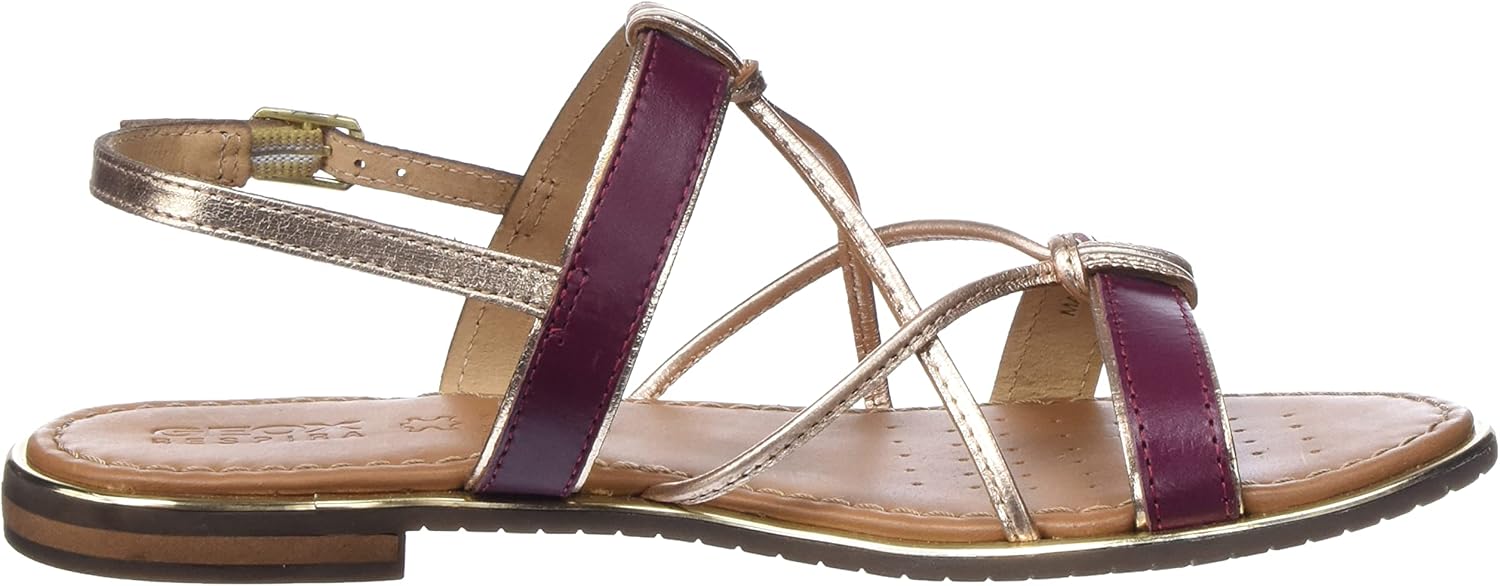 <strong>Geox</strong><br> D Sozy Plus Flat Sandal Cyclamen/LT Gold 41 EU Cyclamen Lt Gold — изображение 4