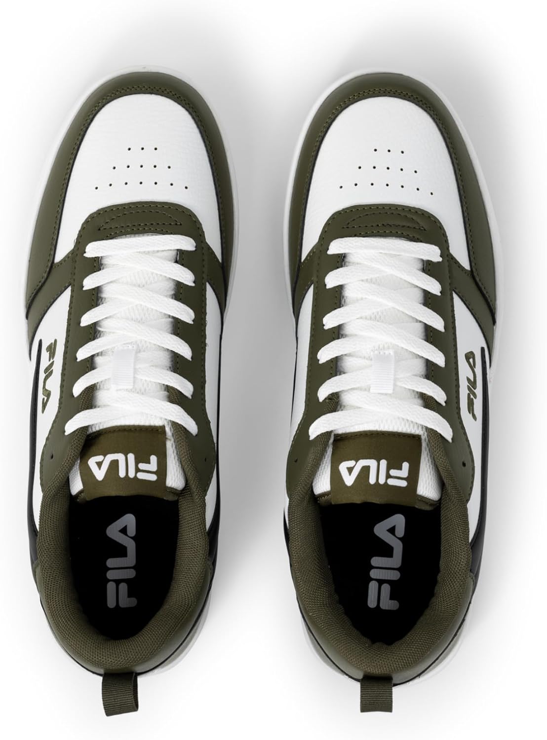 <strong>FILA</strong><br> Мужские Rega NF White-Olive Night 44 EUOlive Night 44 EU — изображение 4