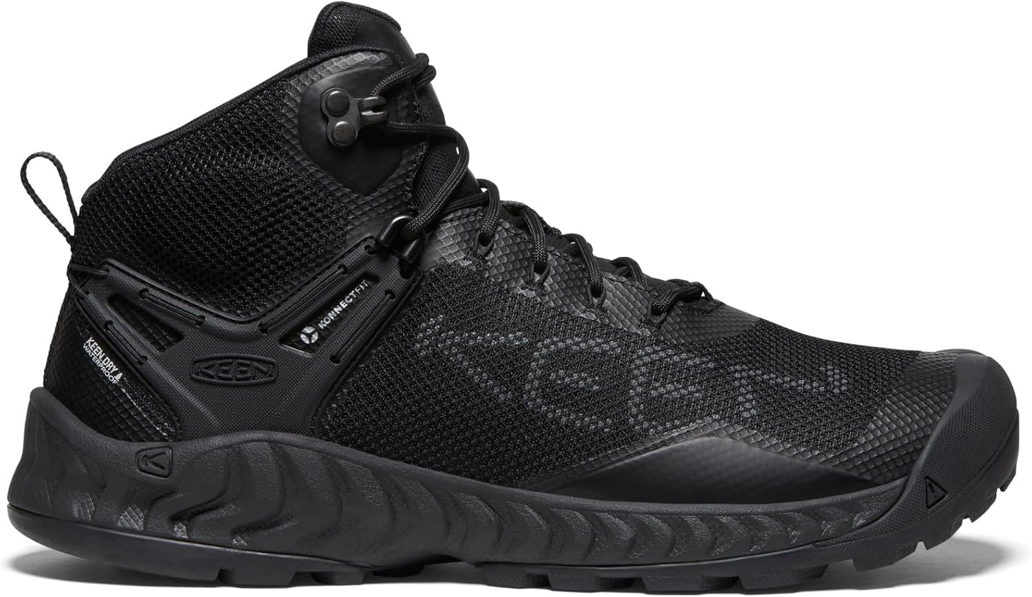 <strong>KEEN</strong><br> Мужские NXIS Evo Mid Height Waterproof Fast Packaging Hiking Brindle/Citronelle — изображение 2