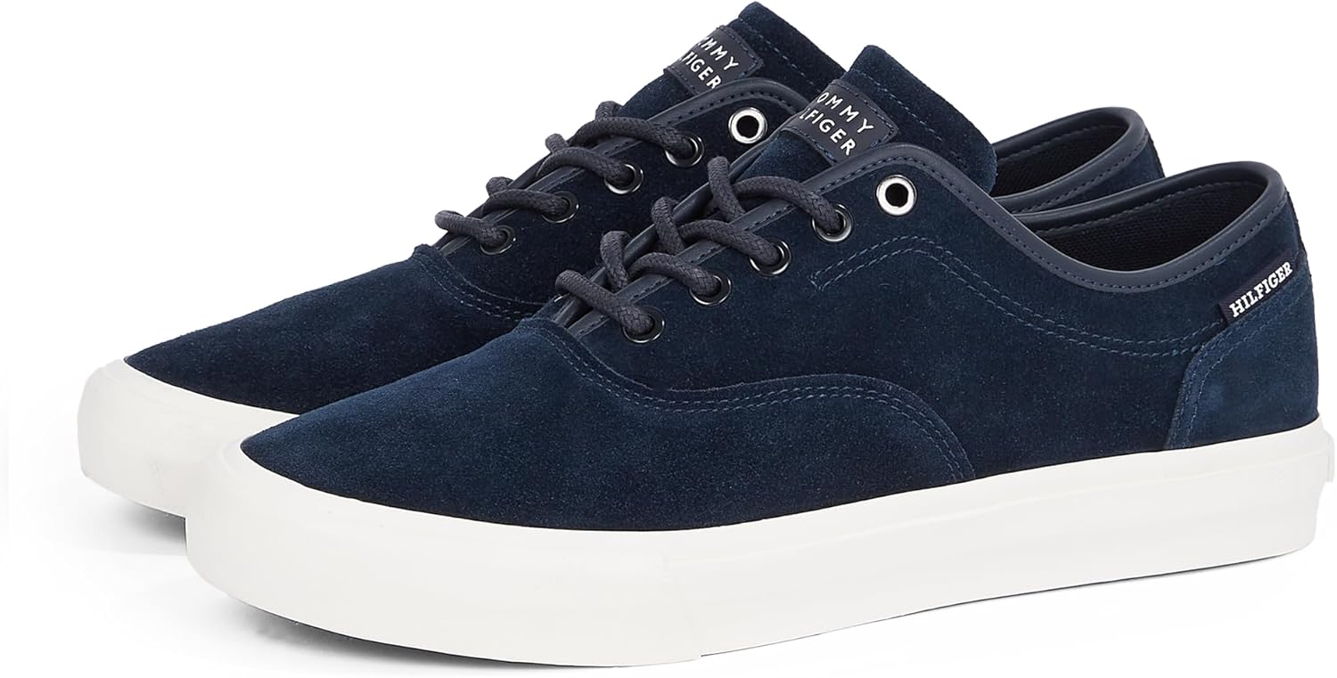 <strong>Tommy Hilfiger</strong><br> Мужские Th Hi Vulc Oxford Suede Fm0fm05401 Low Top — изображение 4