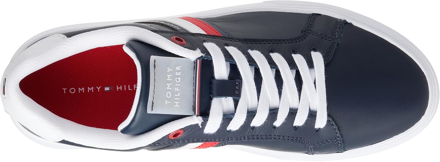 <strong>Tommy Hilfiger</strong><br> Мужские Cupsole Essential Leather Cupsole Low Top — изображение 3