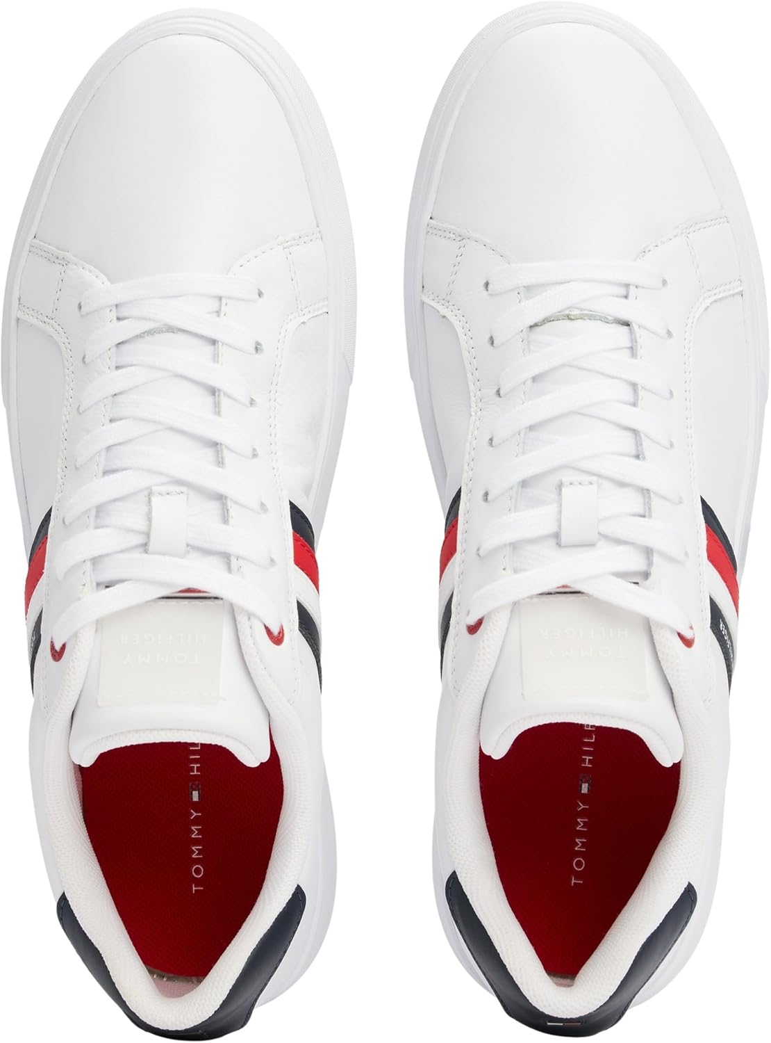 <strong>Tommy Hilfiger</strong><br> Мужские Cupsole Essential Leather Cupsole Low Top — изображение 4