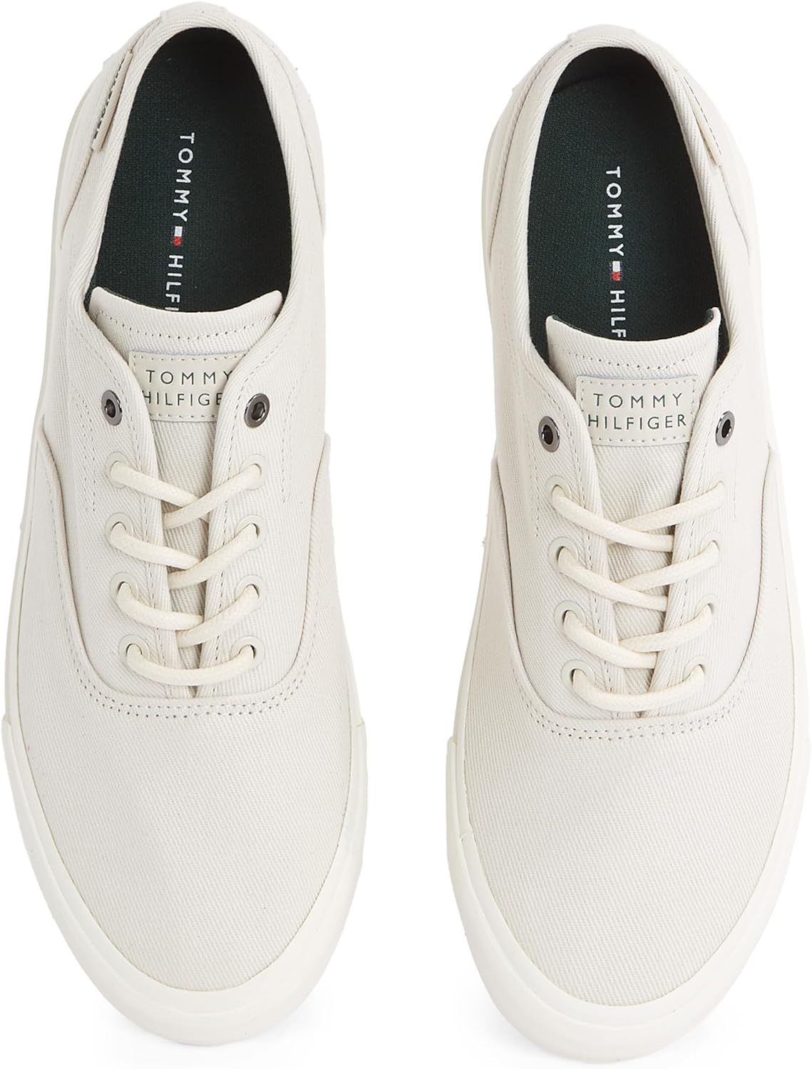 <strong>Tommy Hilfiger</strong><br> Мужские Th Hi Vulc Oxford Twill Fm0fm05400 Low Top — изображение 4