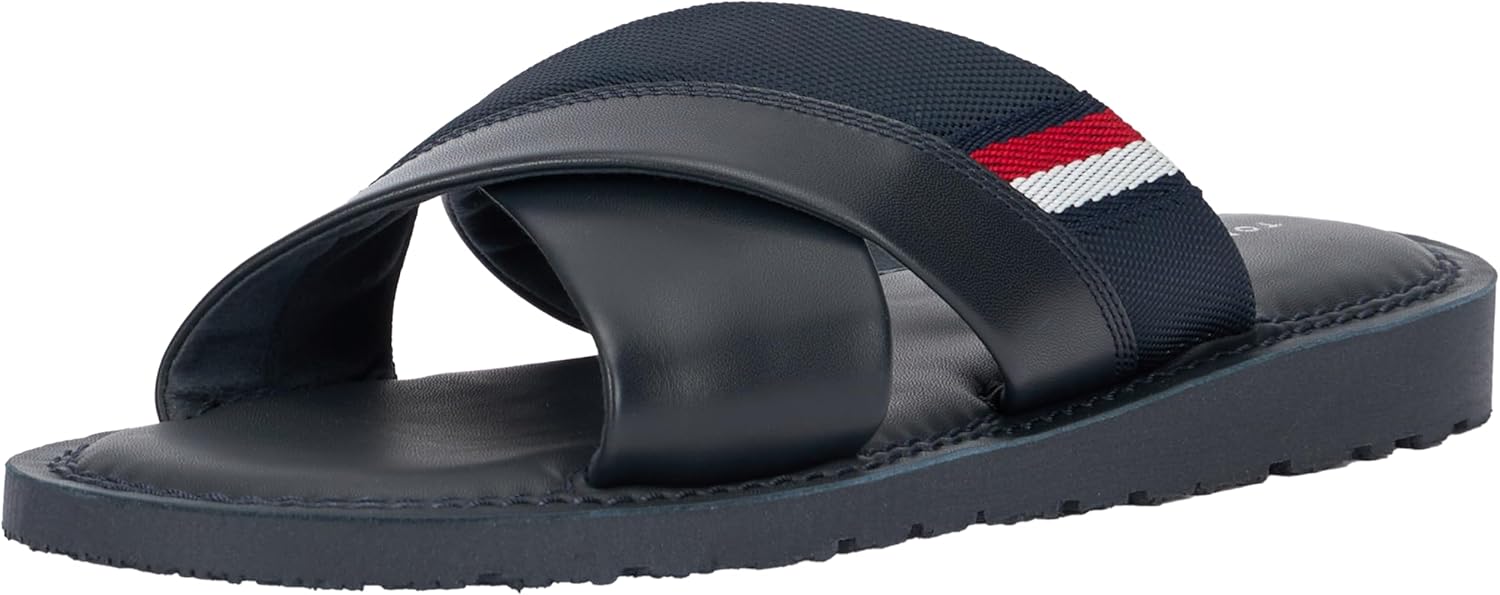 <strong>Tommy Hilfiger</strong><br> Tommy Hilfiger Мужские Core Hilfiger Lth Criss C Sandal Fm0fm05010 Sandal