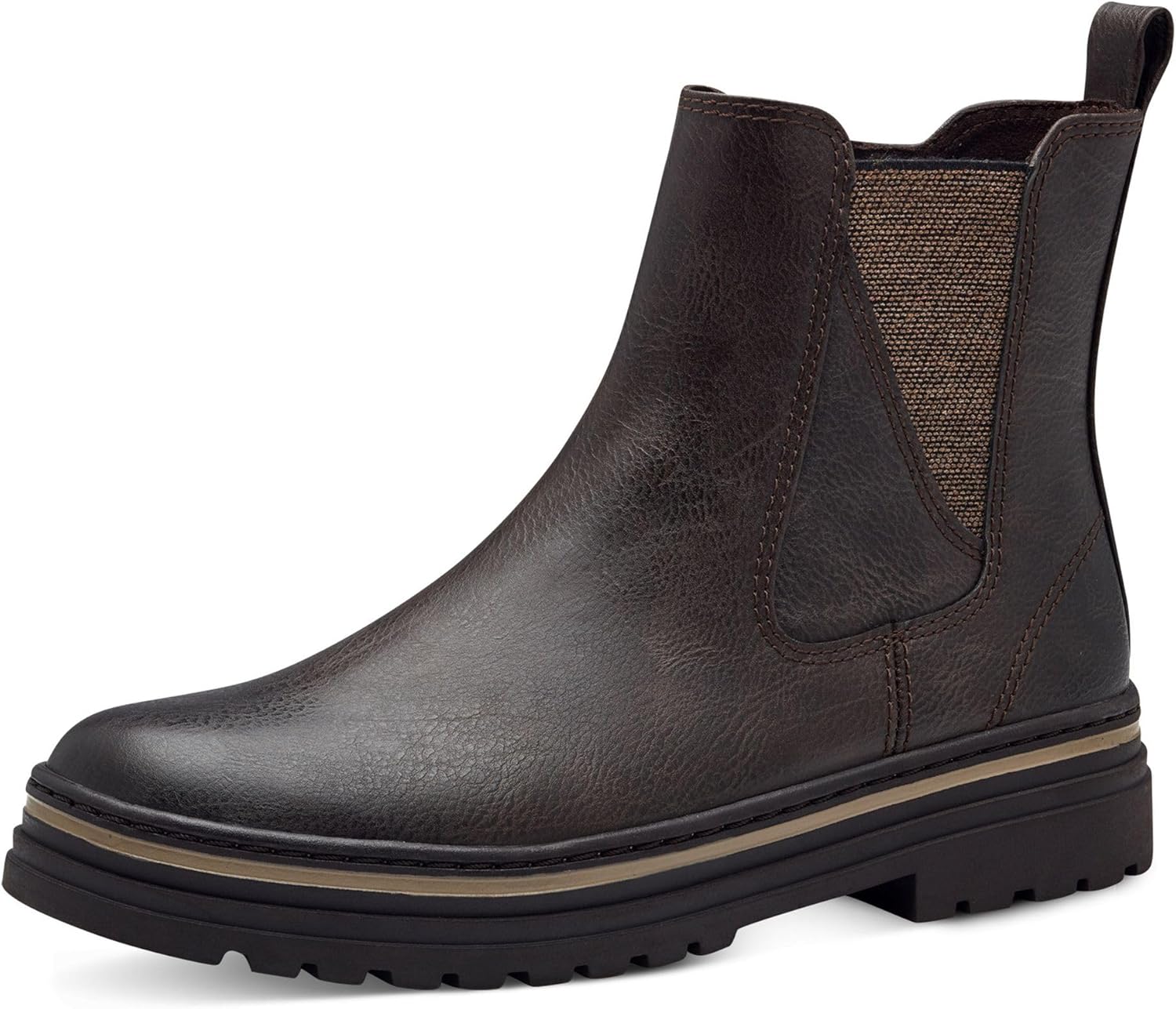 <strong>MARCO TOZZI</strong><br> Женские Chelsea ботинки Flat with Zip