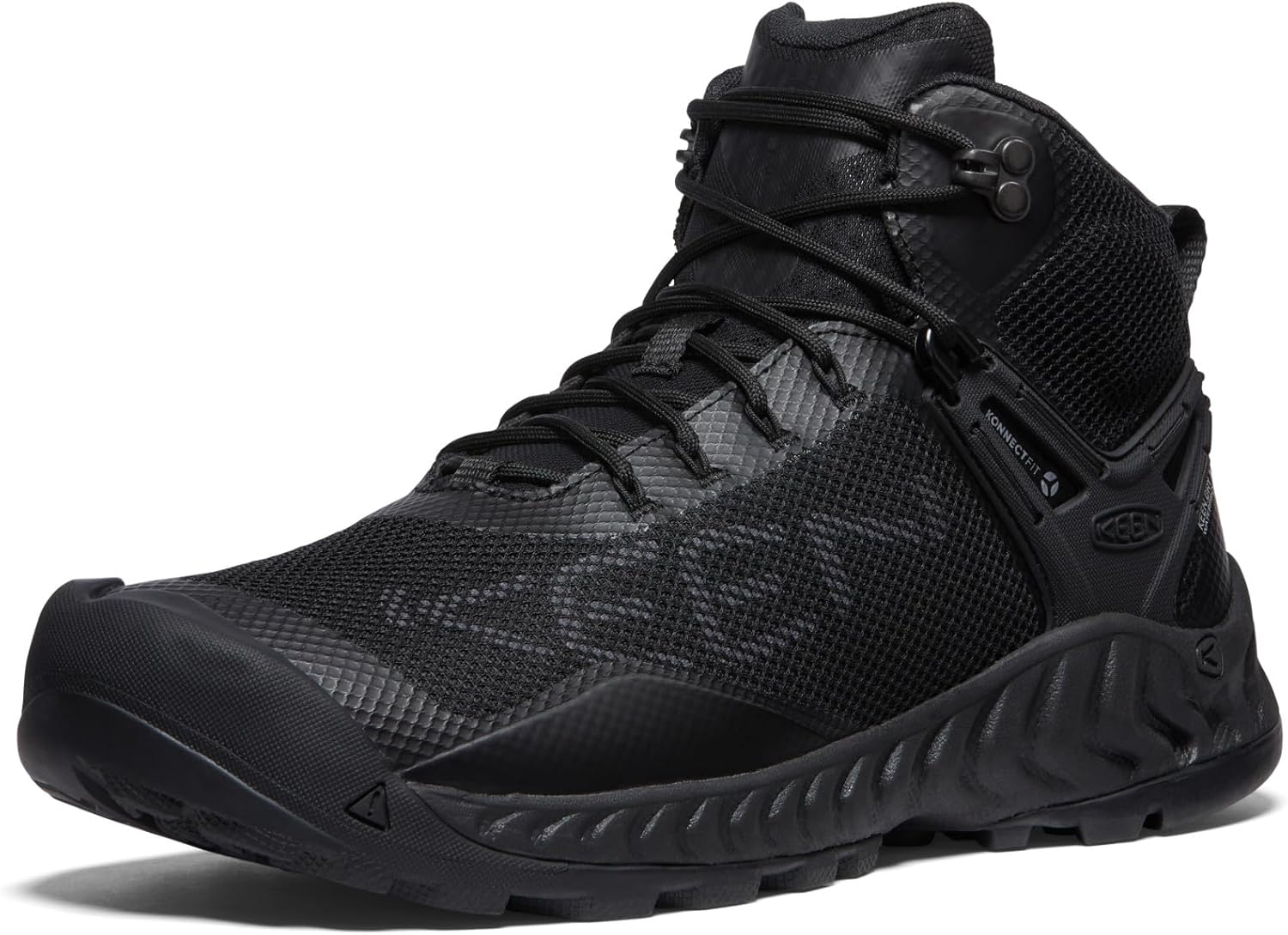 <strong>KEEN</strong><br> Мужские NXIS Evo Mid Height Waterproof Fast Packaging Hiking Brindle/Citronelle